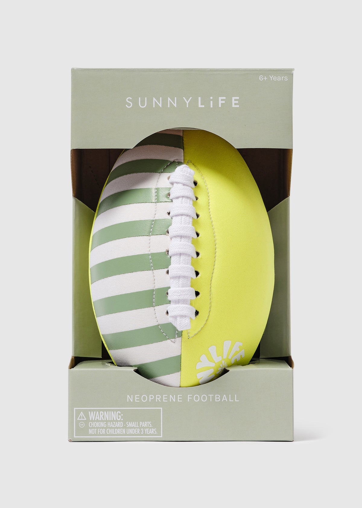 Neoprene Football  Tides Out CITRUS