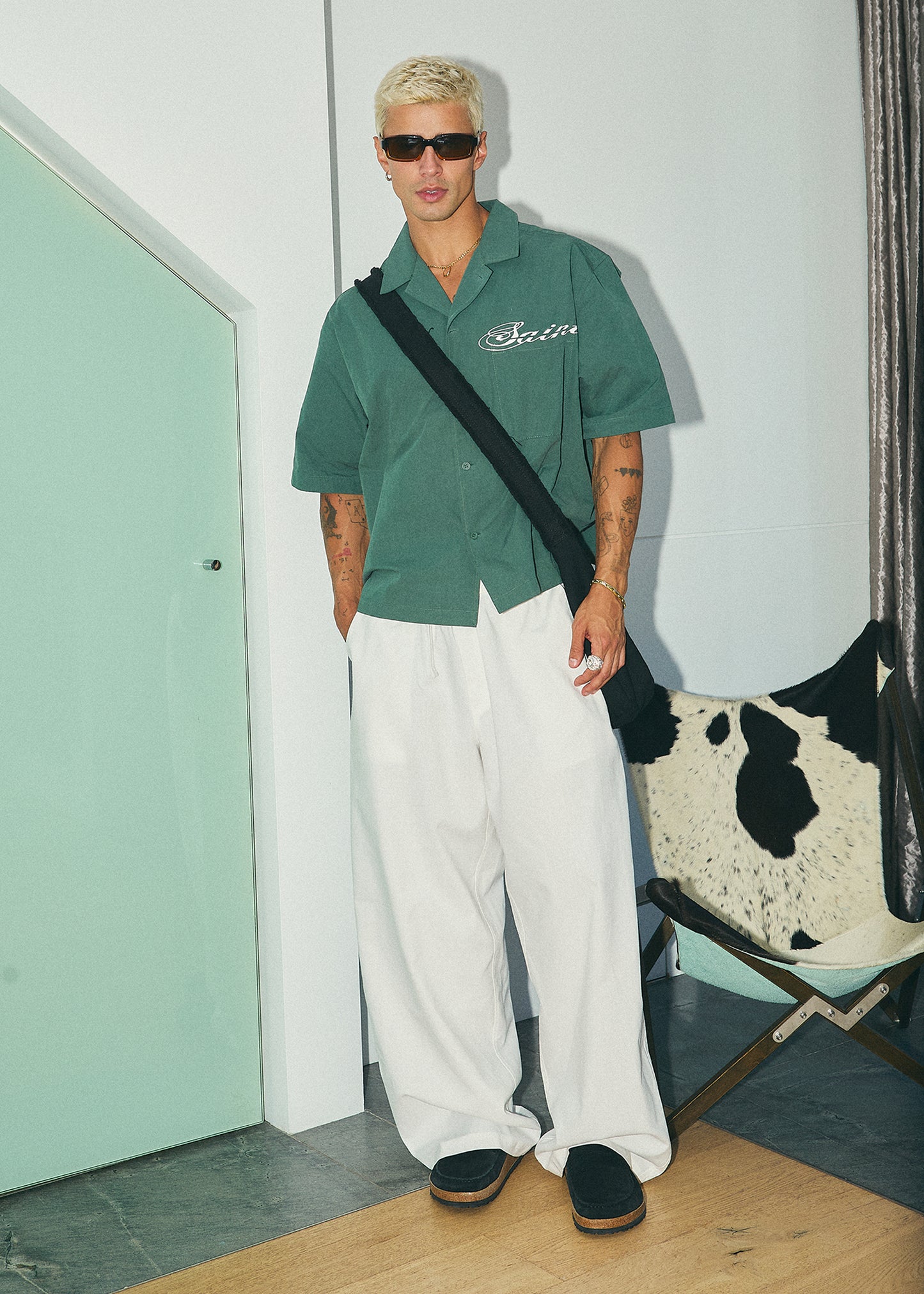 Naples Baggy Linen Pant