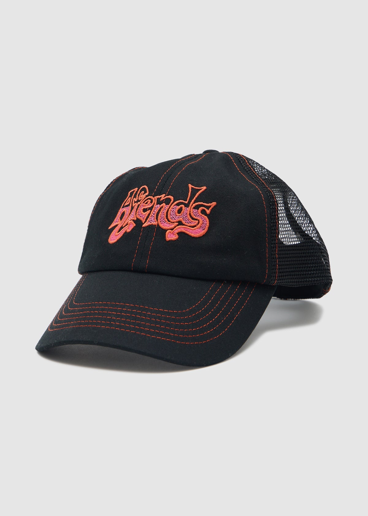 Splash Six Panel Mesh Cap BLACK