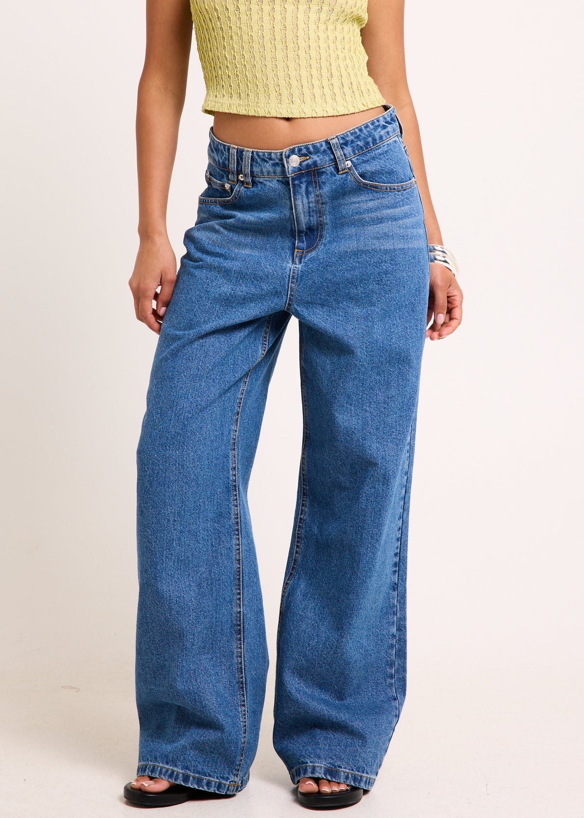 Suki Sailor Denim Jeans BLUE
