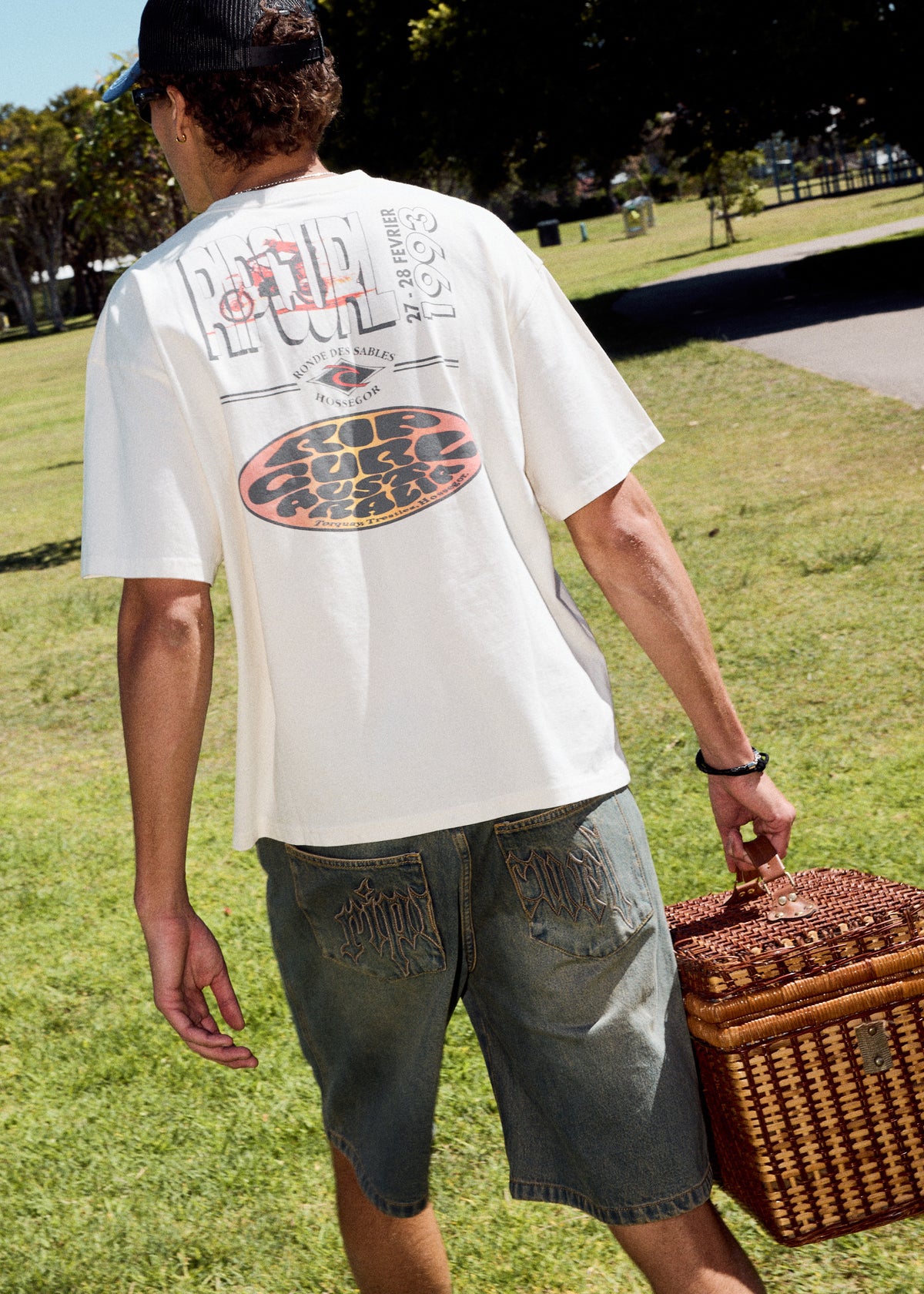 Hossegor 93 T-Shirt BONE