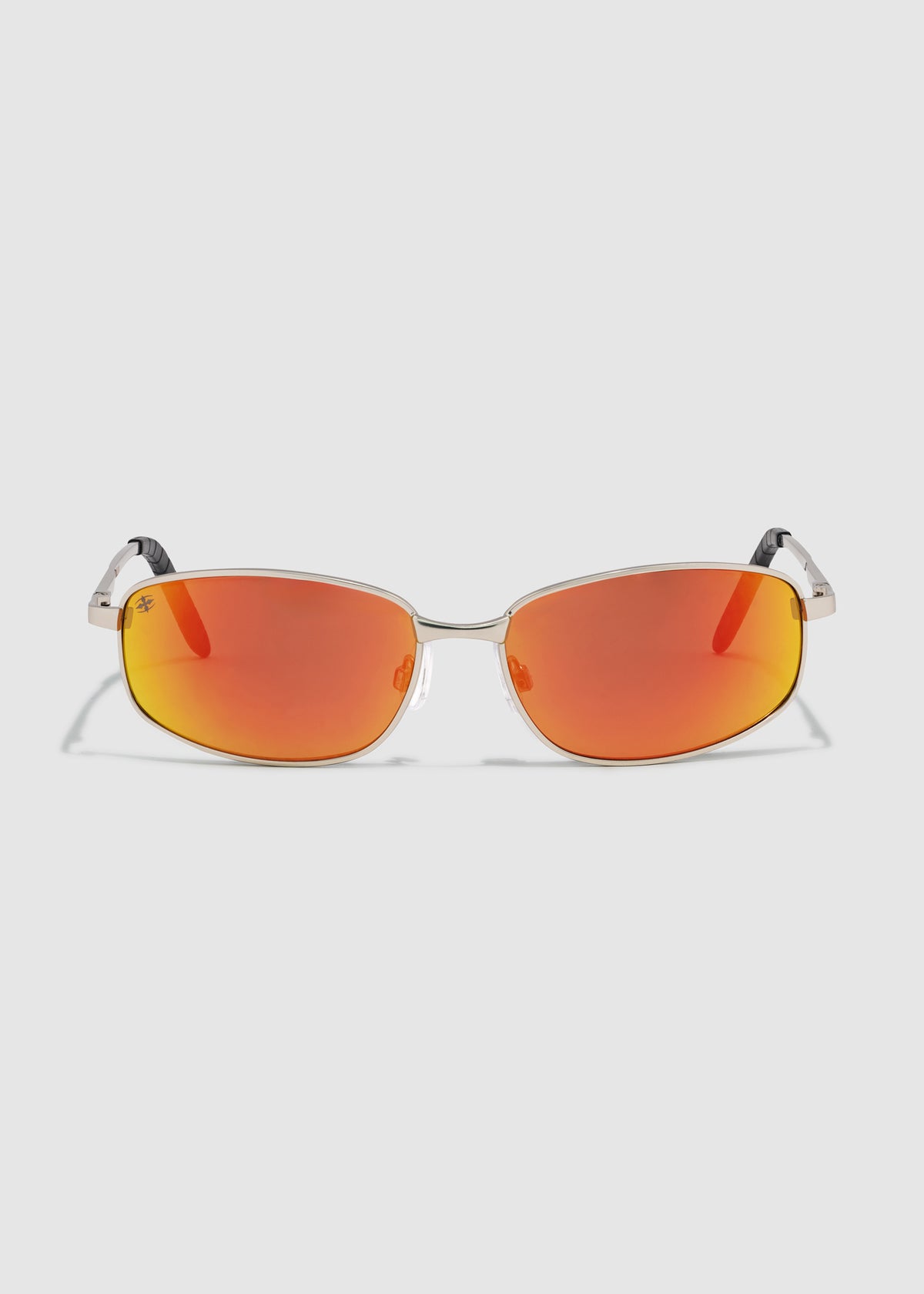 Californication Sunglasses MATTE SILVER / ORANGE REFLECTIVE