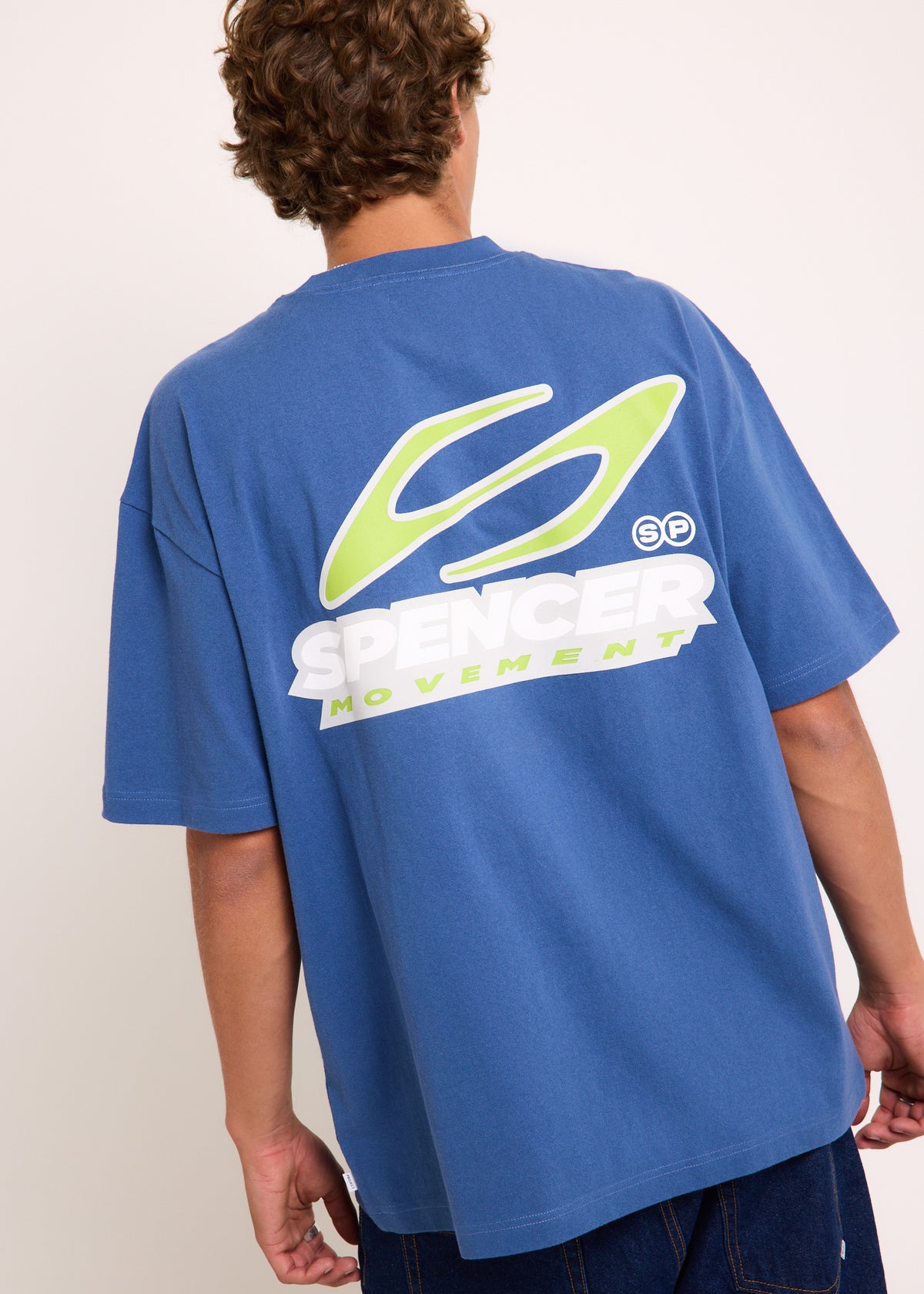 Spencer Movement T-Shirt BLUE