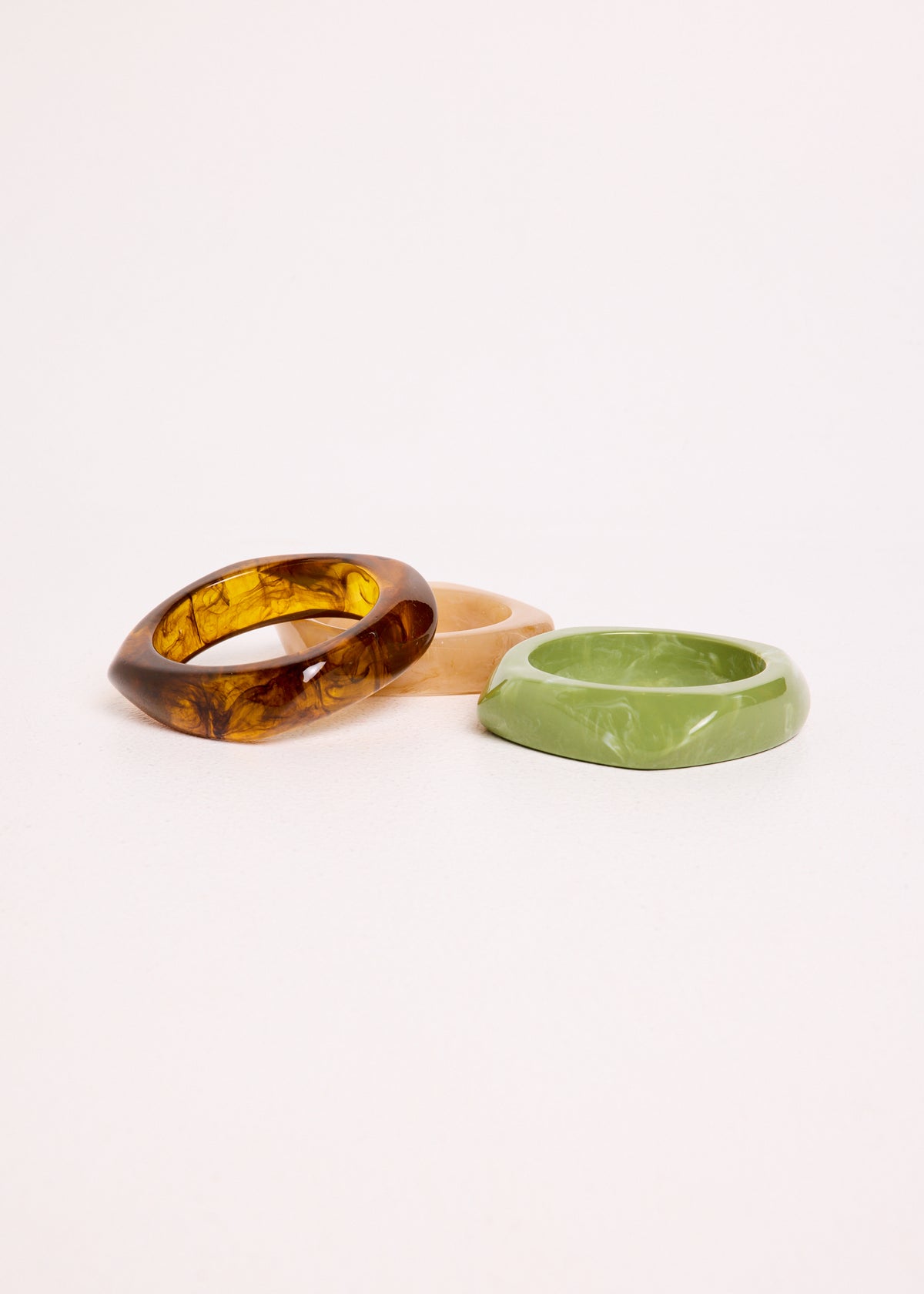 Resin Bangle 3 Pack ASSORTED