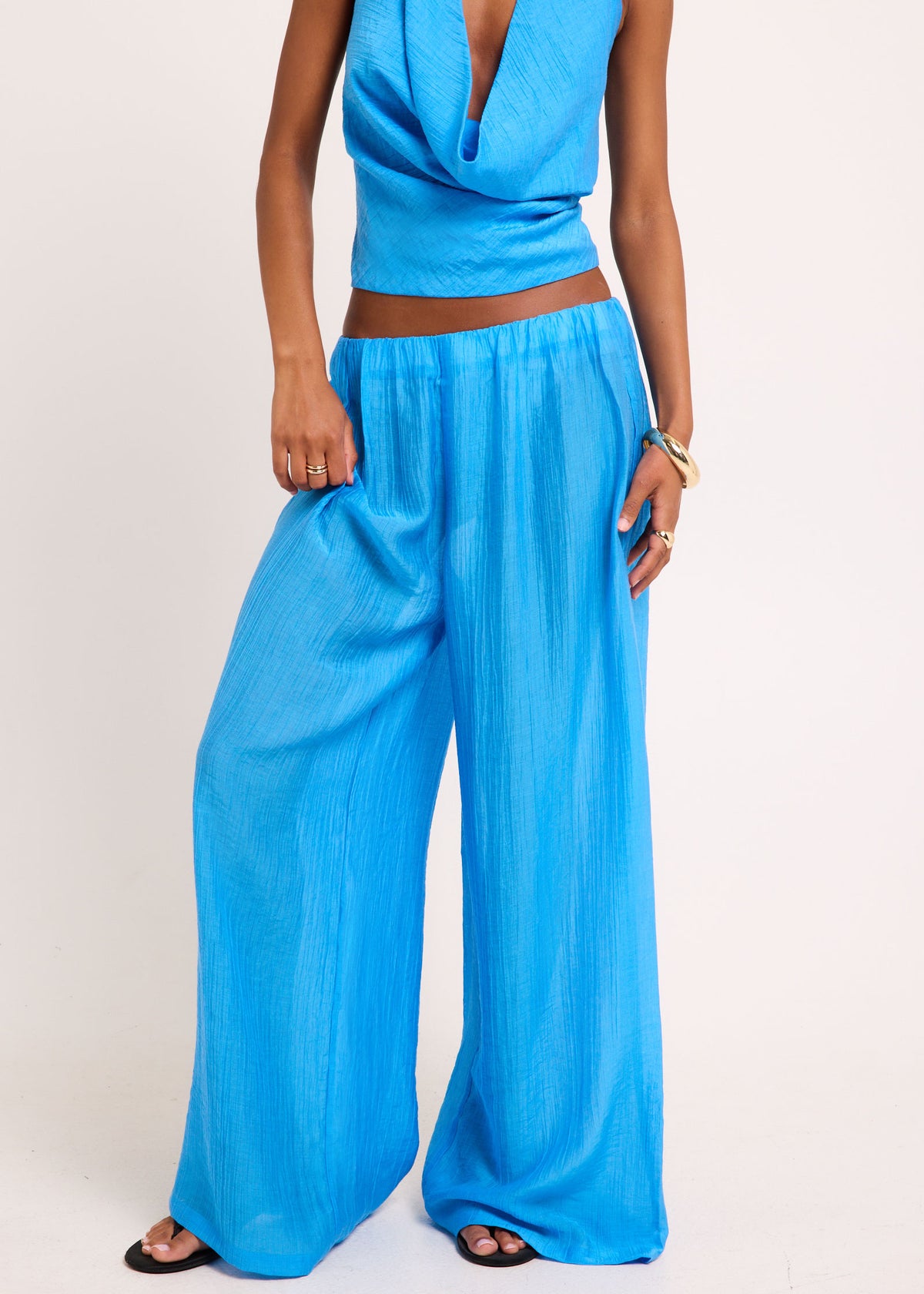 Skye Wide Leg Pants SOFT BLUE