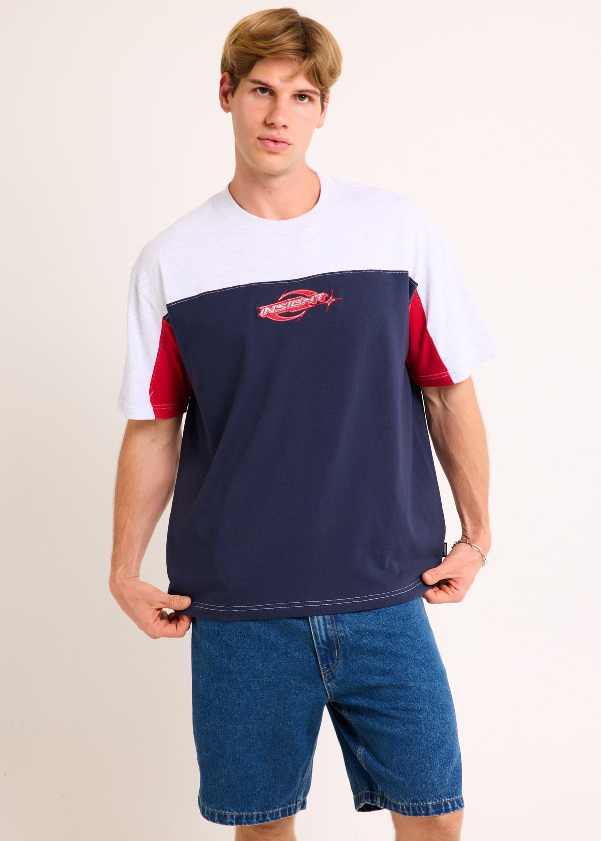 Saturn Y2K T-Shirt NAVY