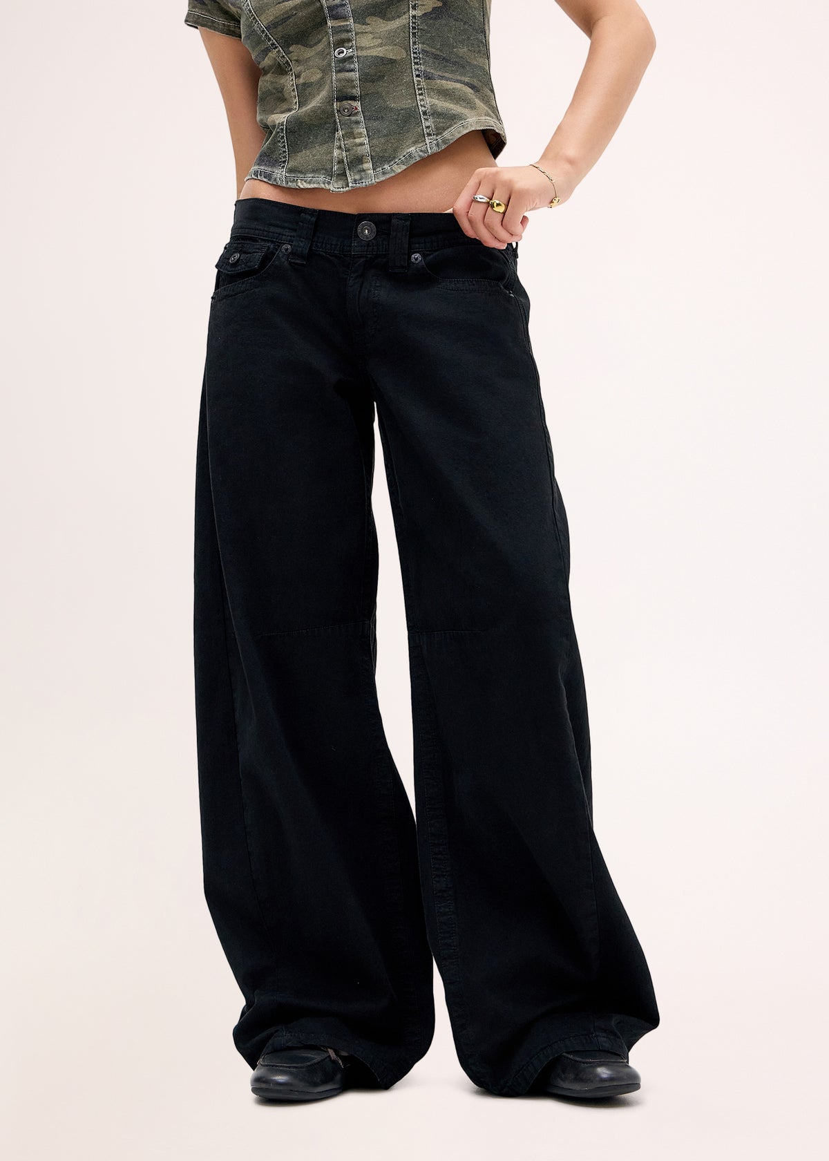 BDG Kayla Cocoon Jeans BLACK