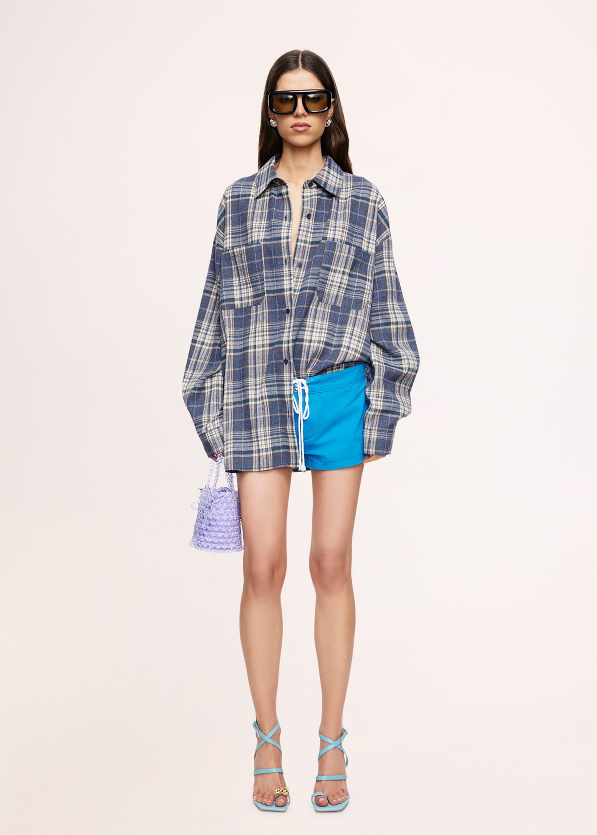 Clarity Shirt ASH PLAID