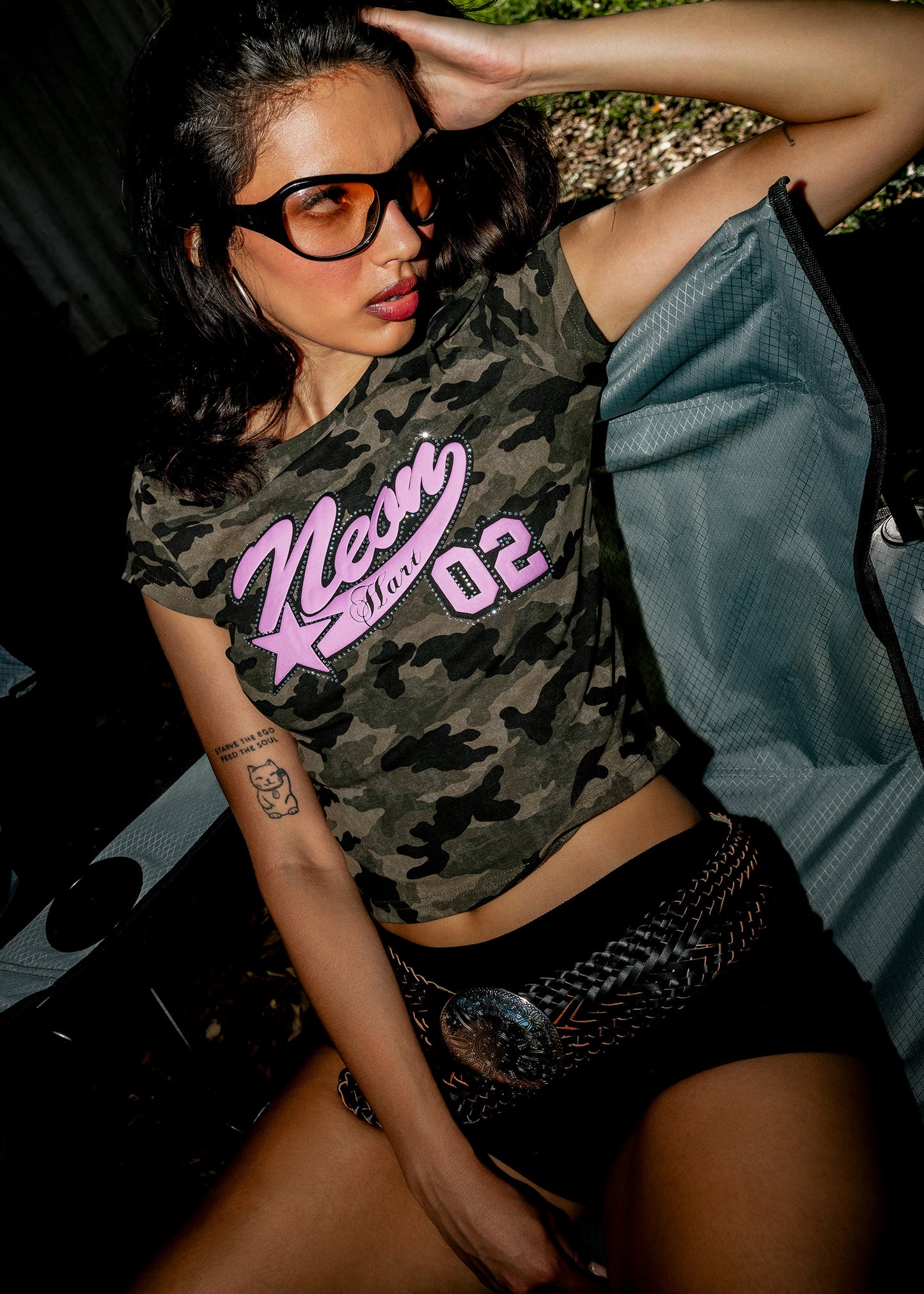 Bronx Camo Baby Tee