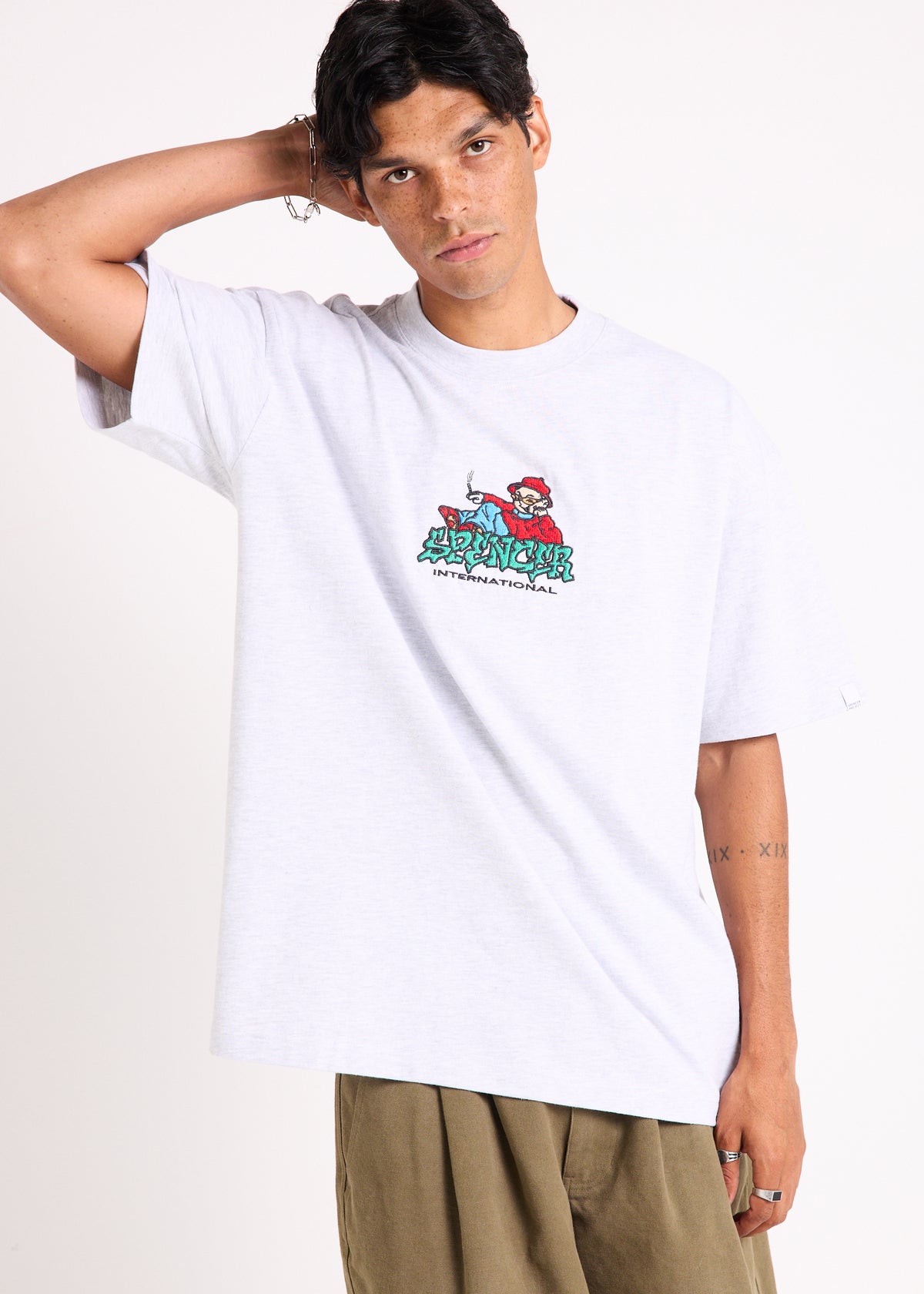 Rollie T-Shirt FROST MARLE
