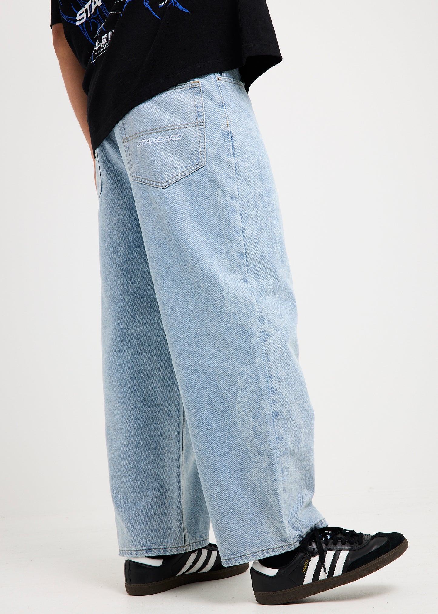 Sliver Denim Jeans
