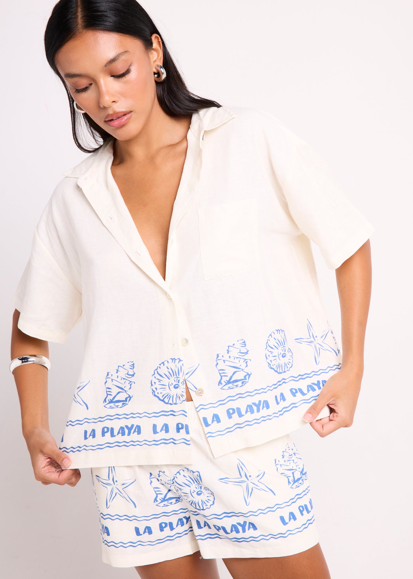Lumea Short Sleeve Printed Shirt