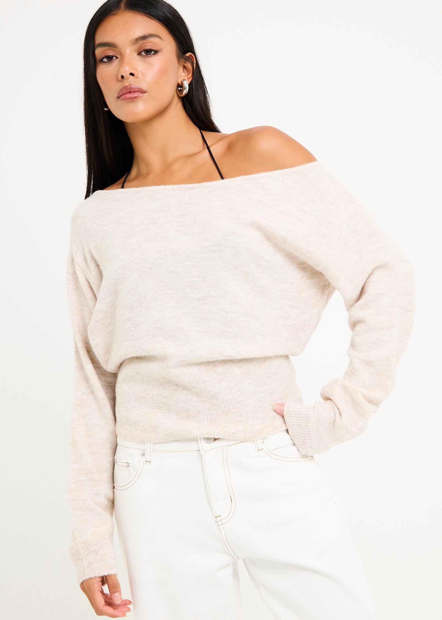 Bailey Off Shoulder Knit Top