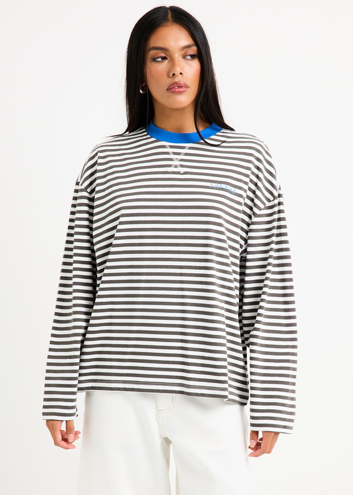 Hilo Striped Long Sleeve Top STRIPE