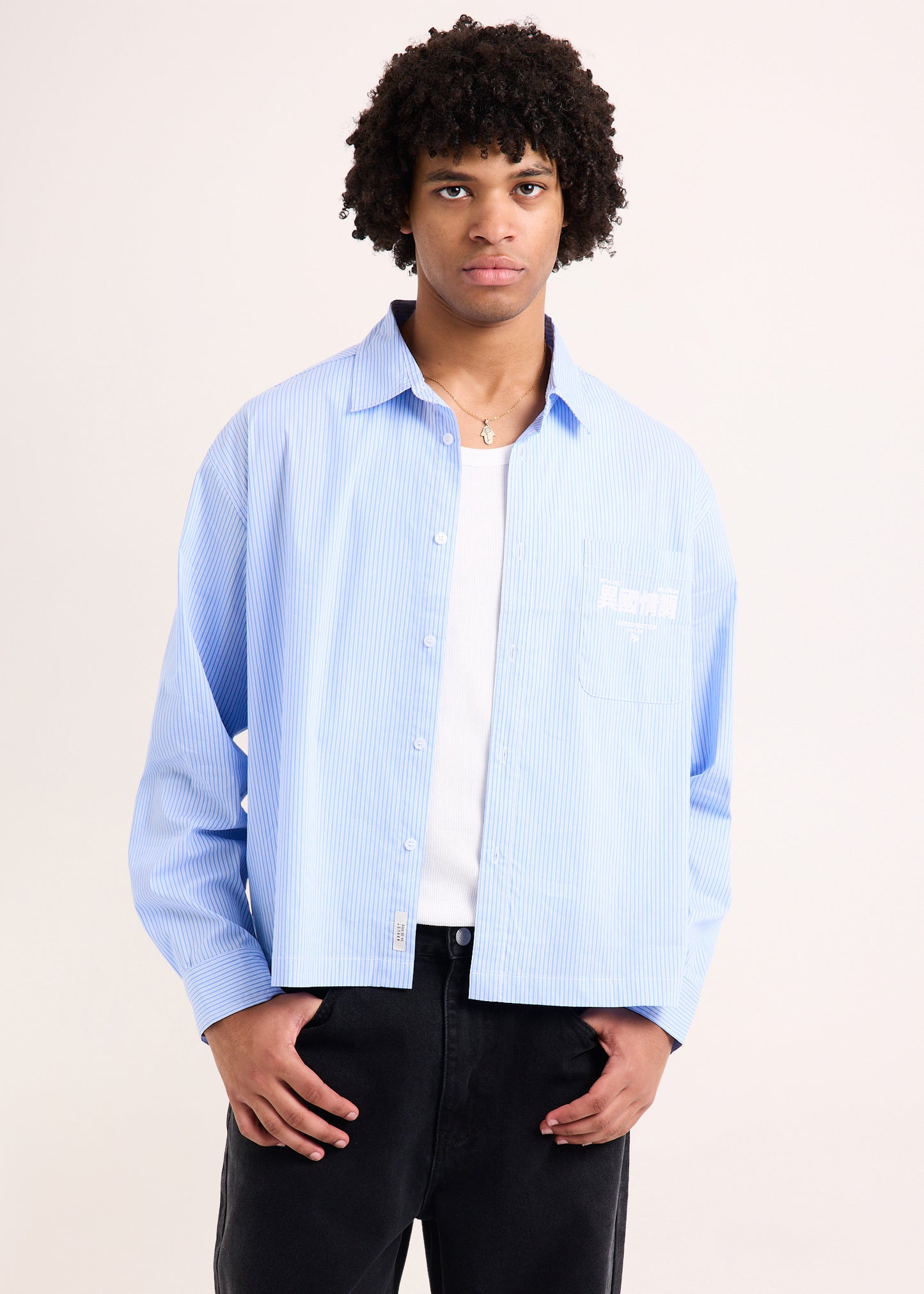 Honolulu Cropped Long Sleeve Shirt