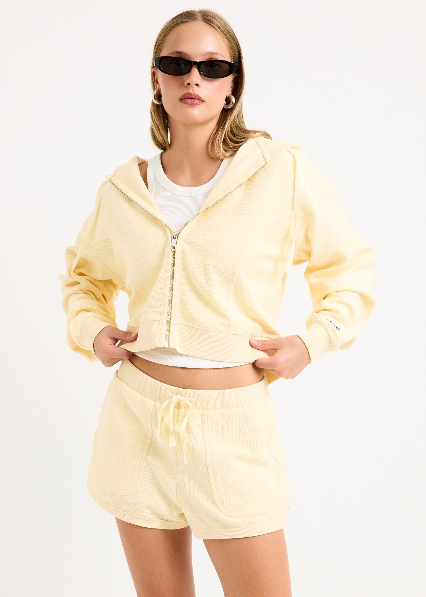 Palisades Terry Zip Thru Hoodie