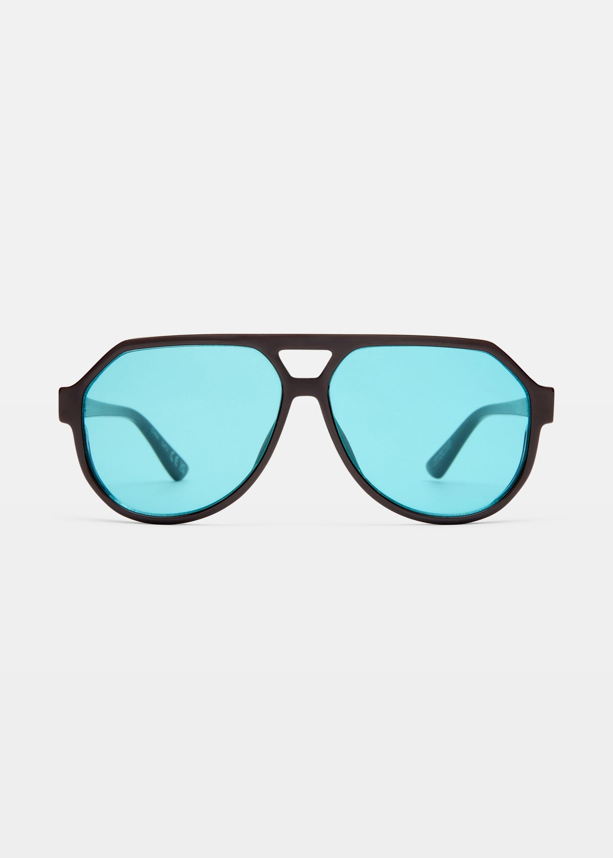 Shameless Sunglasses CHOCOLATE TURQUOISE TINT