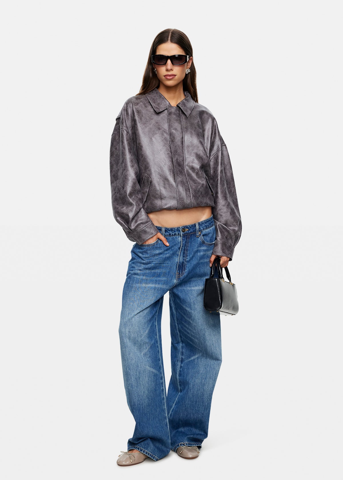 Kenny Bomber Jacket DARK SLATE