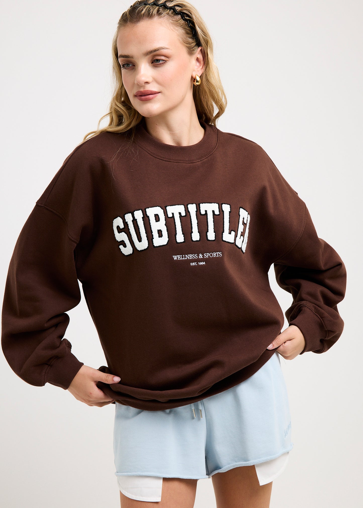 NYC Oversized Crew Neck Jumper