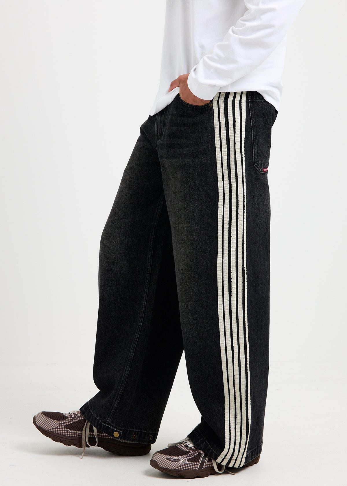 Herzo Denim Jeans BLACK