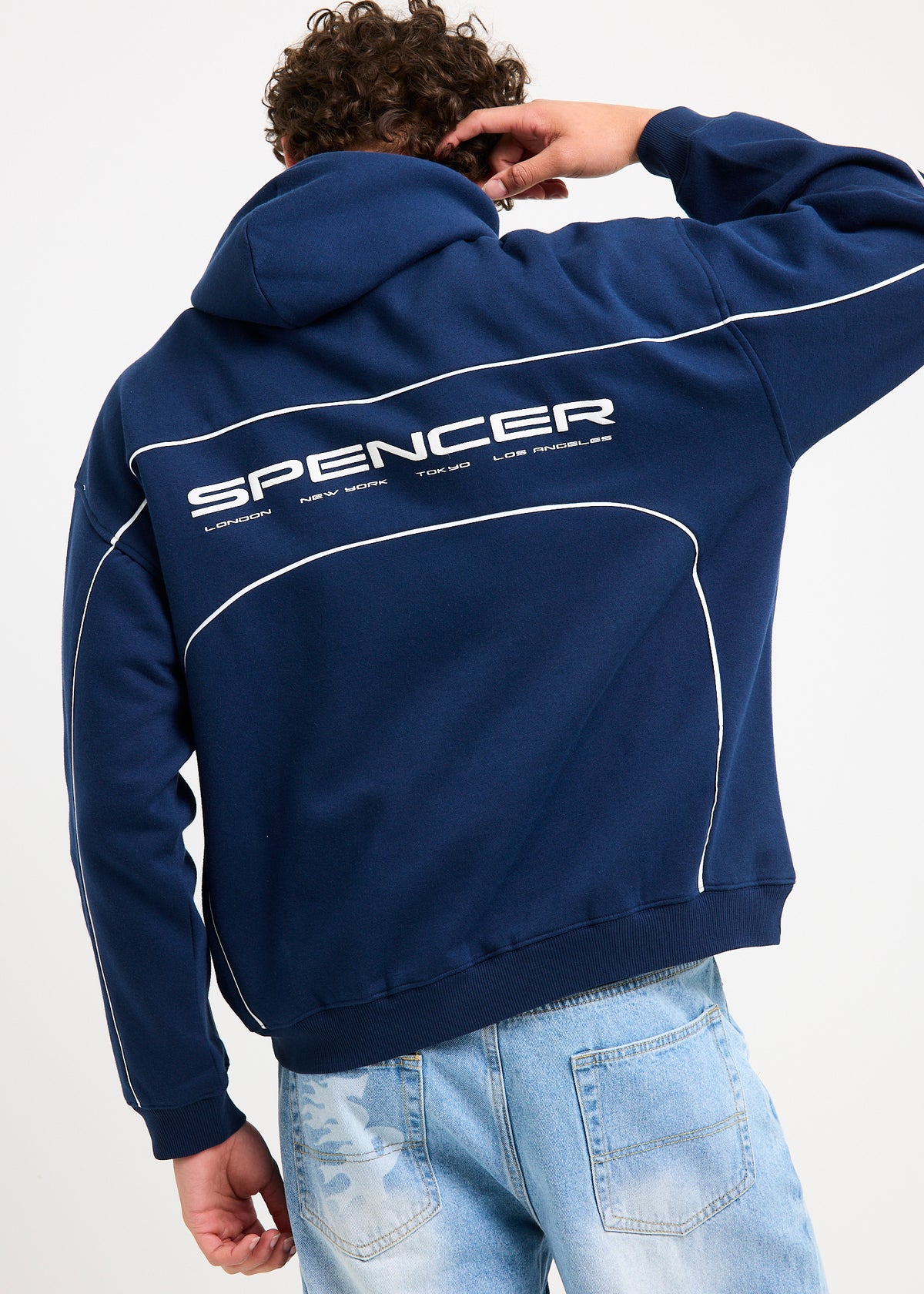 Turbo Sport Hoodie NAVY