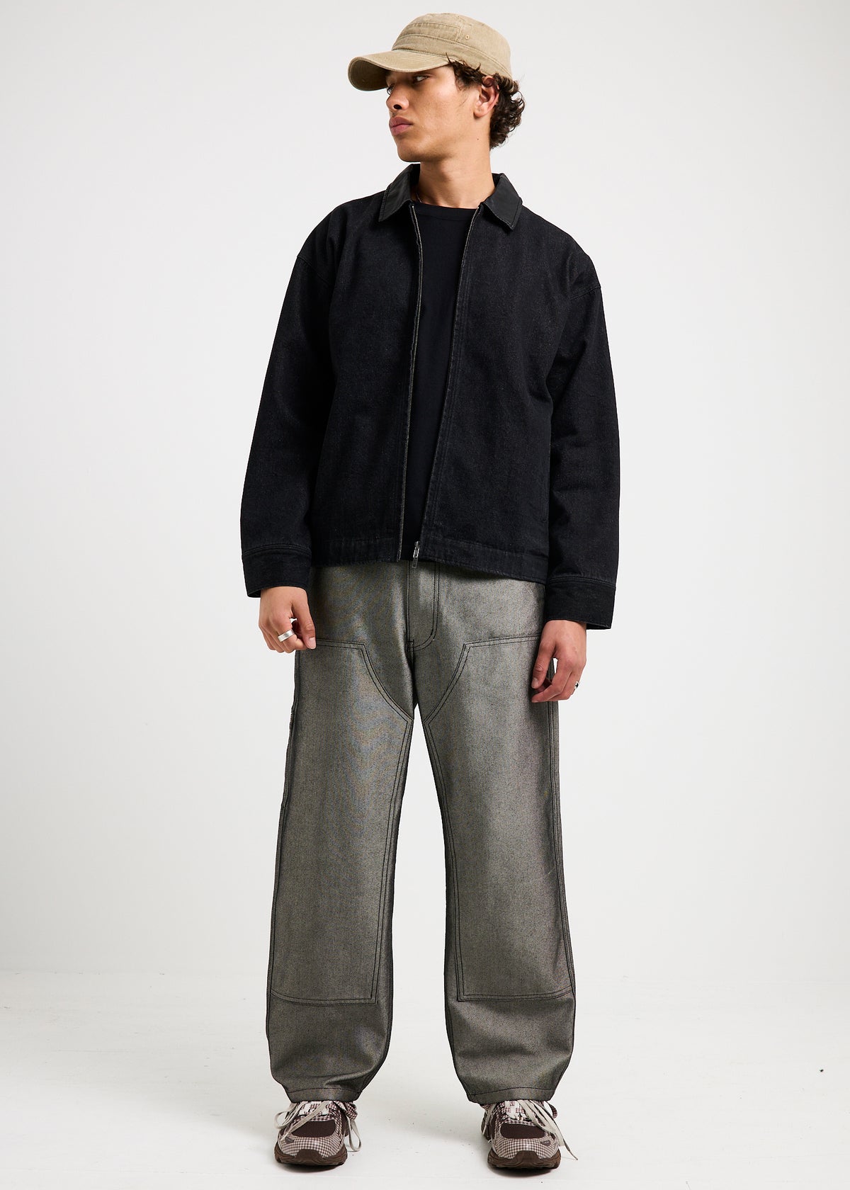 Roam Tech Jeans SILVER BLACK