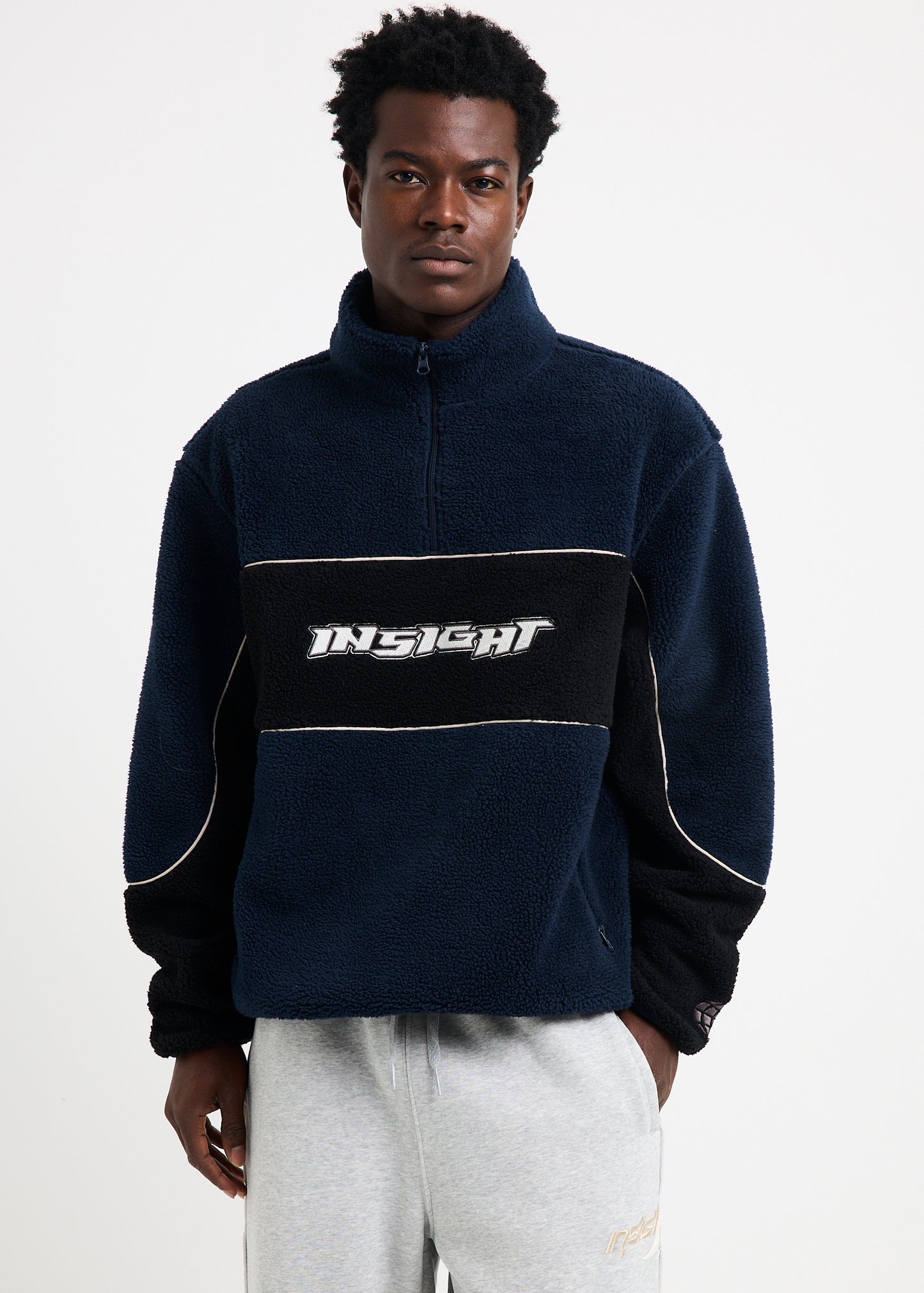 Era Quarter Zip Sherpa Pullover Jumper