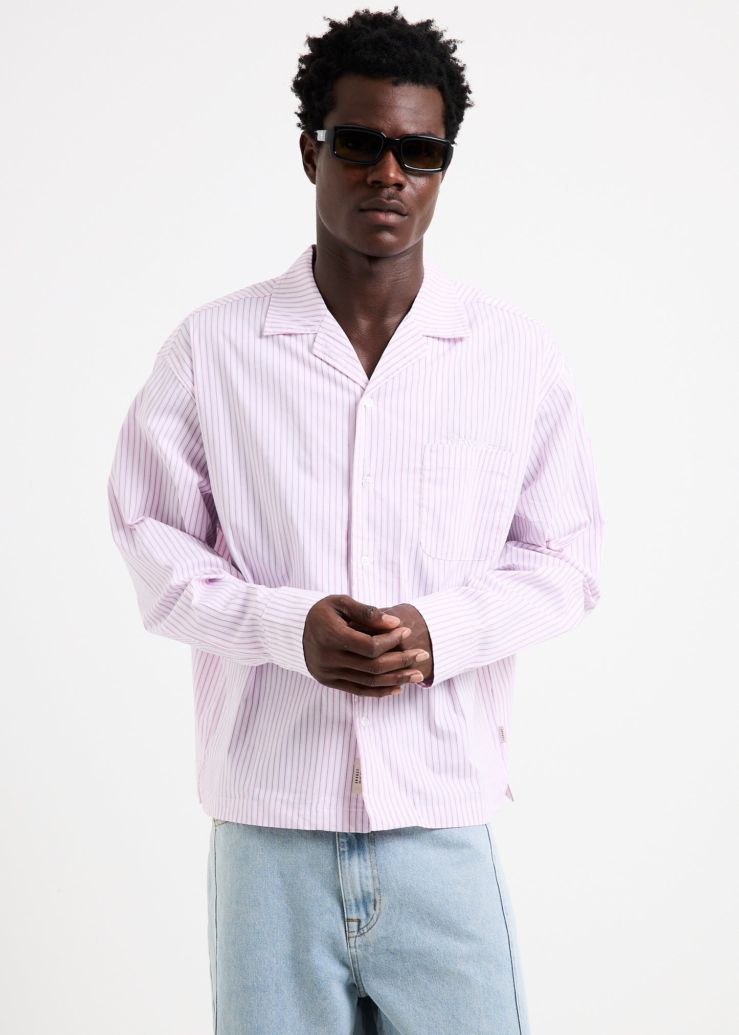 Box Striped Ls Shirt
