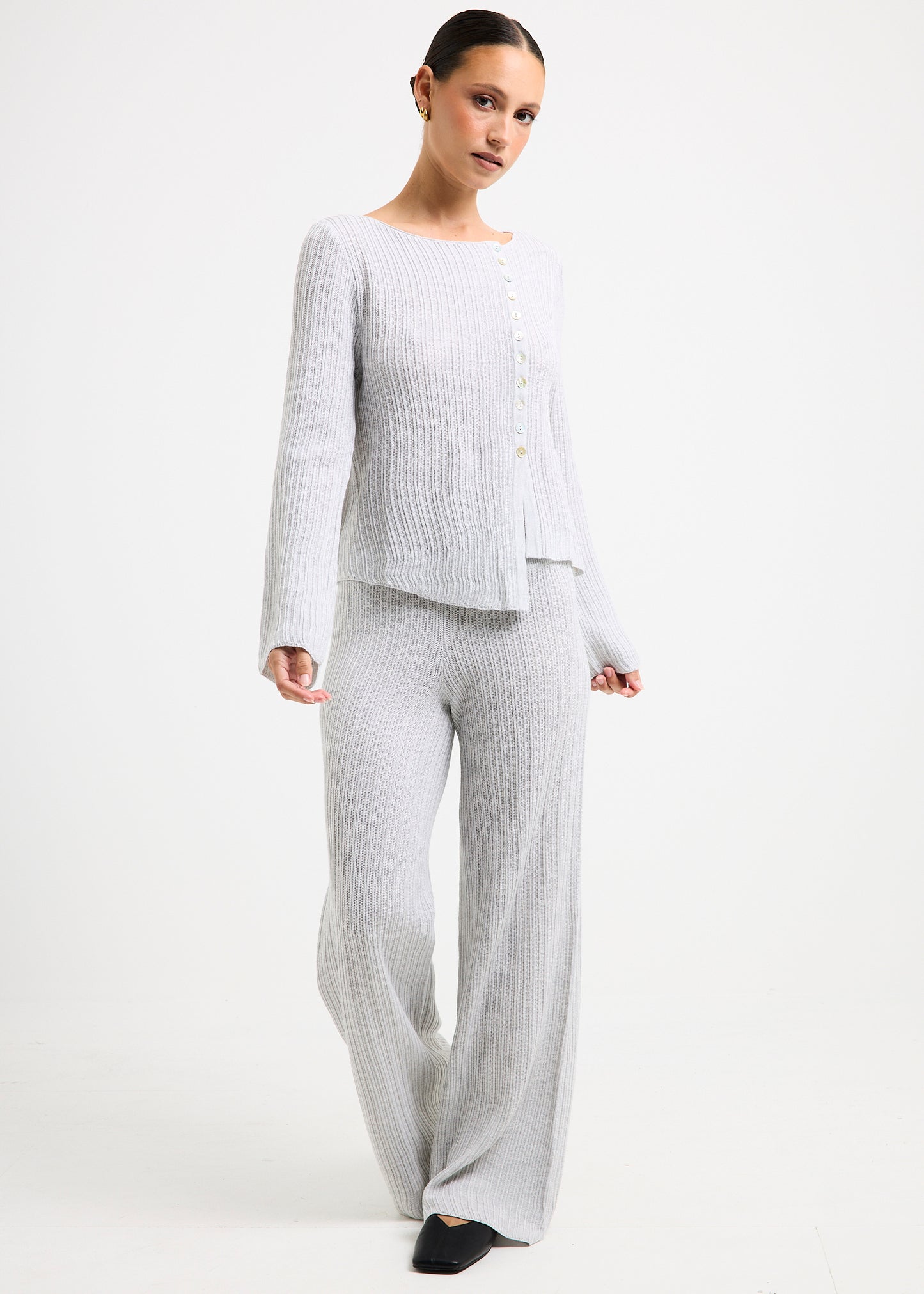 Ireland Wide Leg Knit Pant