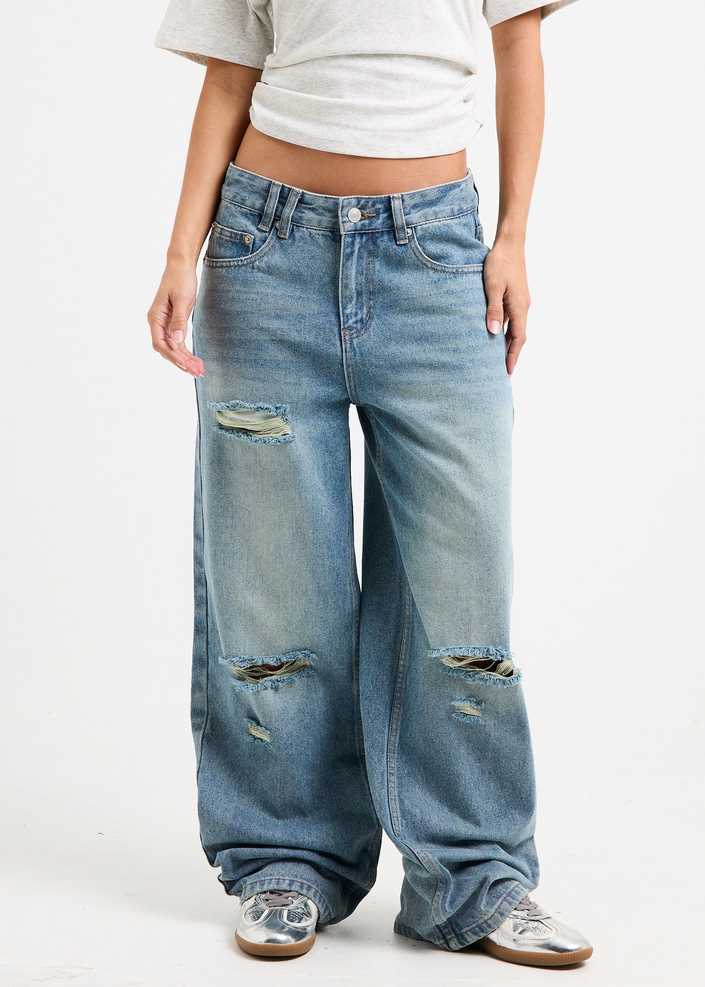 Dina Straight Decon Denim Jeans