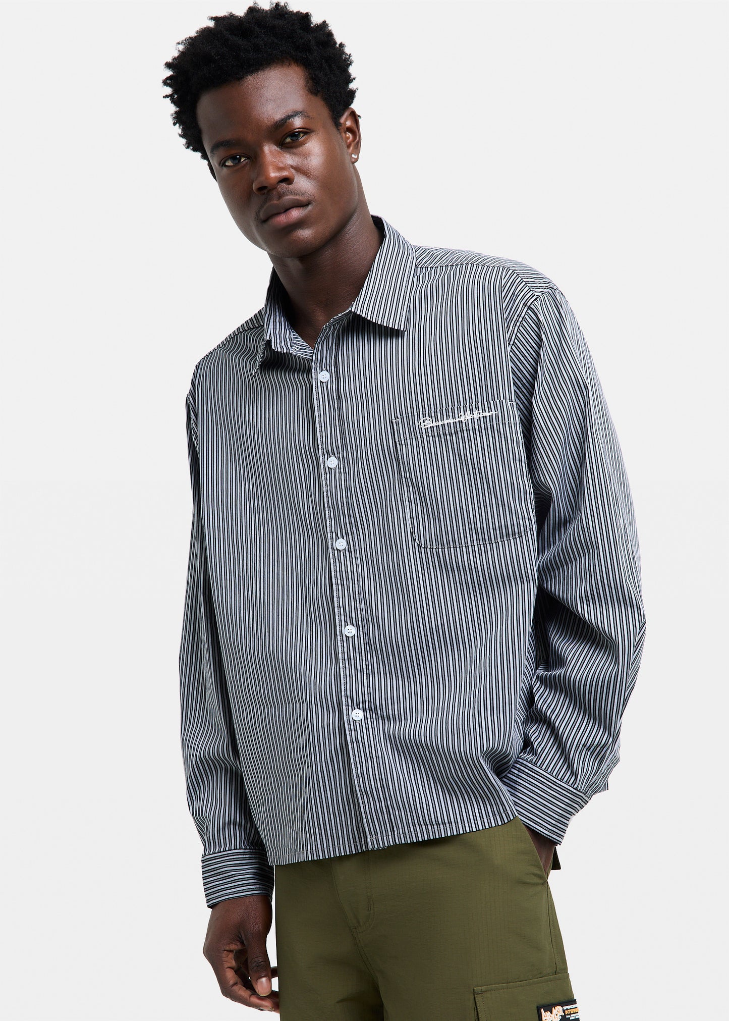 Miami Striped Long Sleeve Shirt