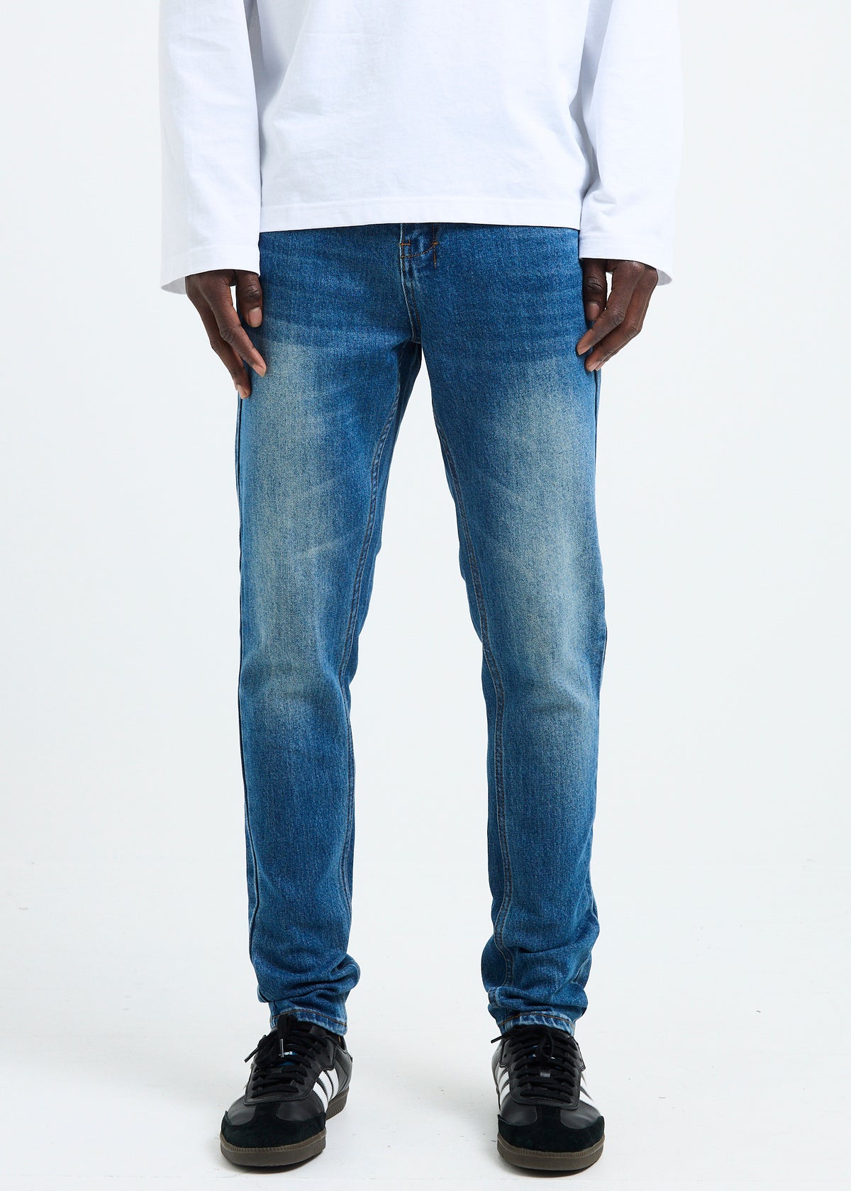 City Riot Denim Jeans FADED BLUE