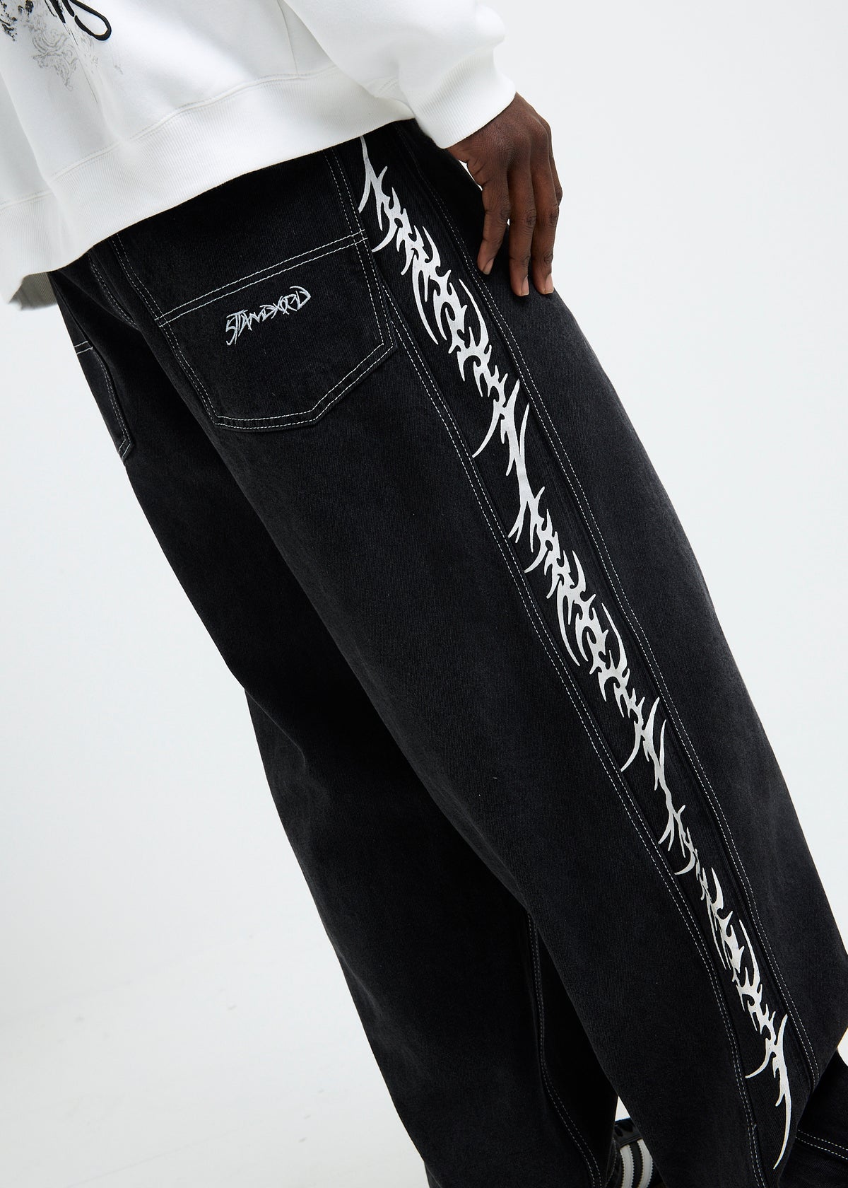 Stretch Denim Jeans BLACK