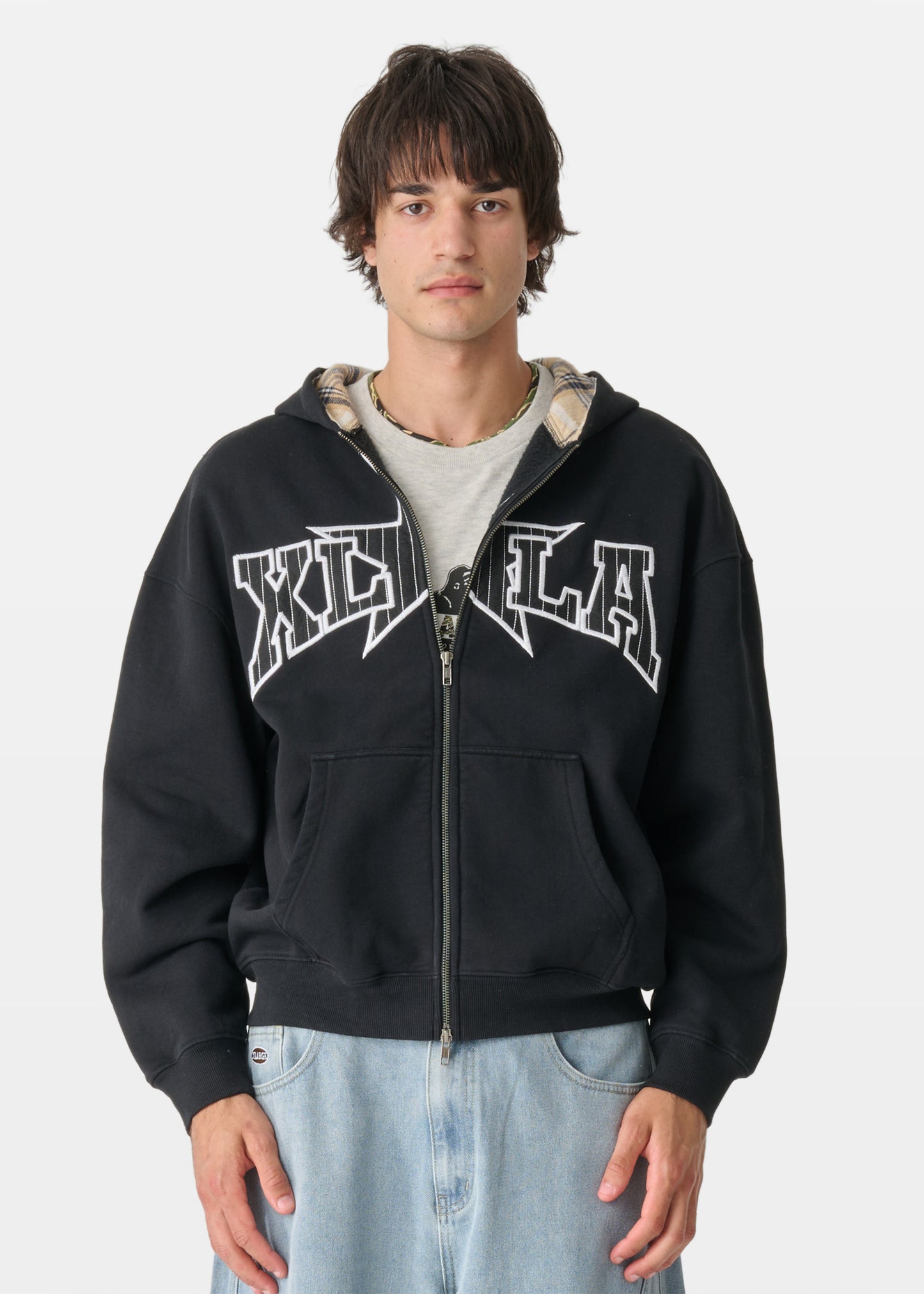 LA STAR GORILLA FIT ZIP HOOD