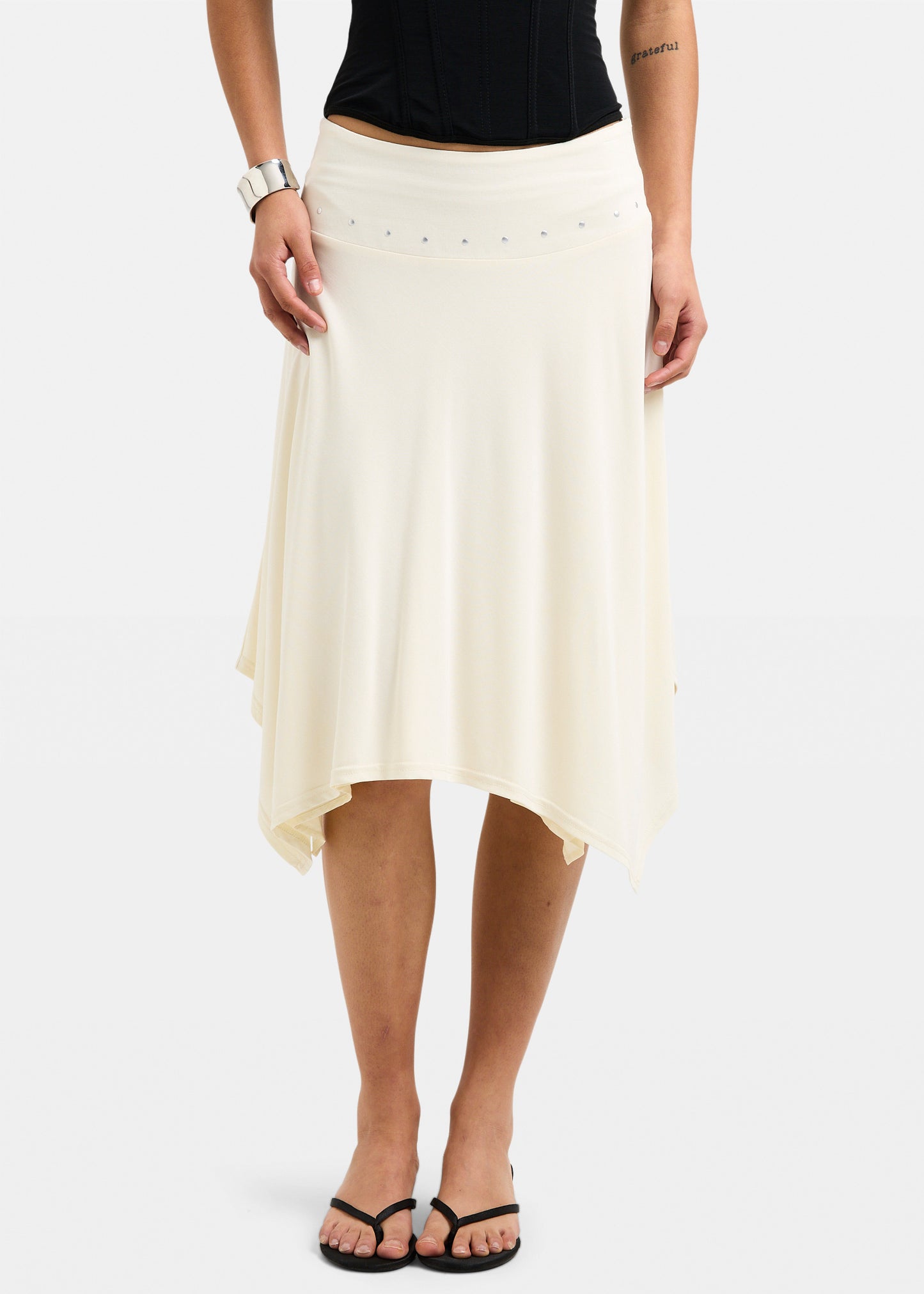 Sia Stud Handkerchief Skirt
