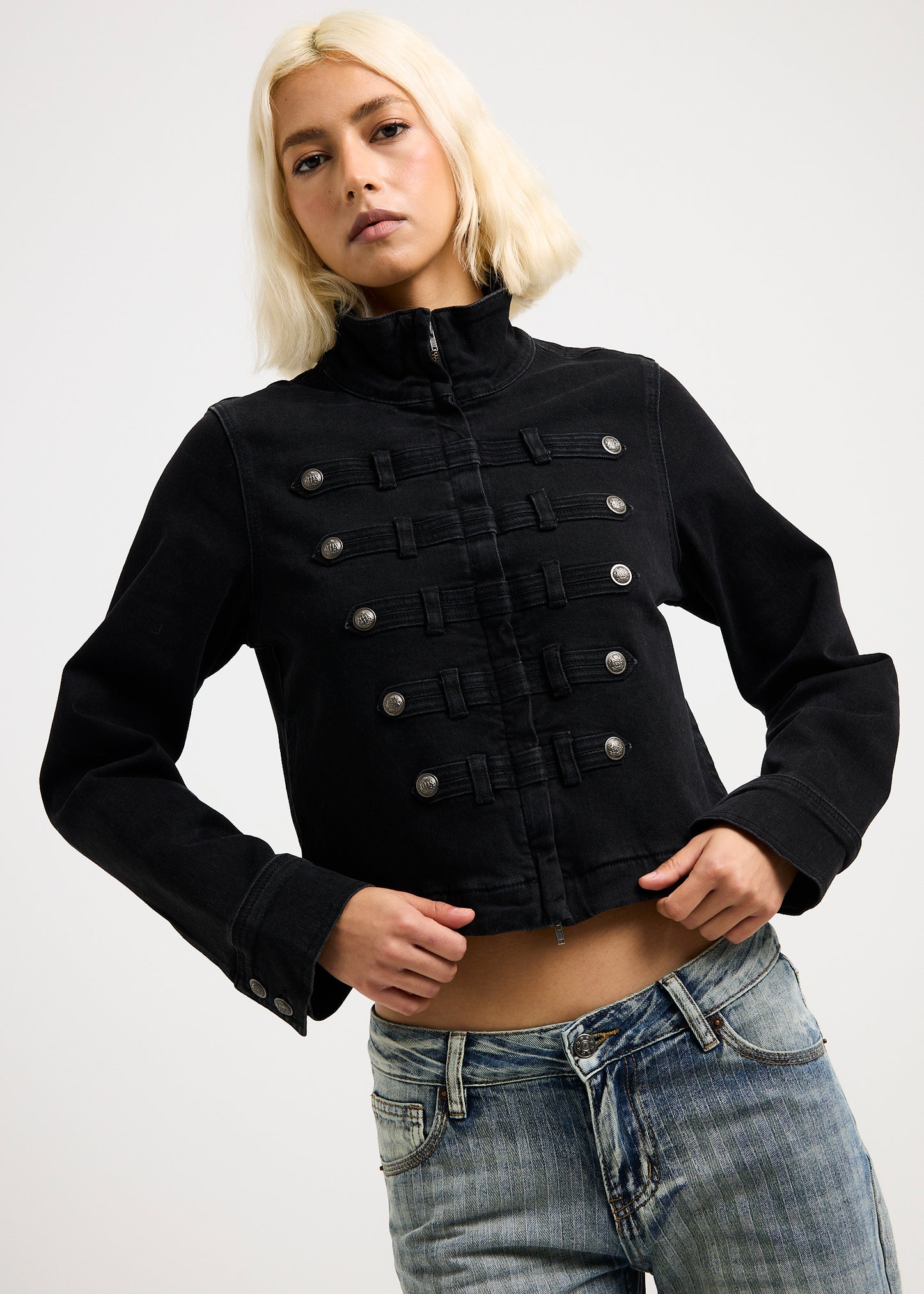 Sansa Napoleon Denim Jacket