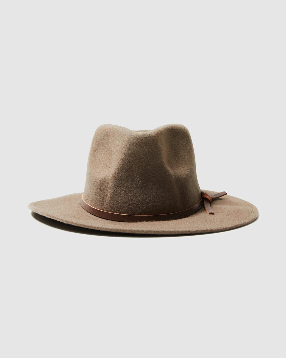 Howard Wool Fedora Cigar Brown BROWN