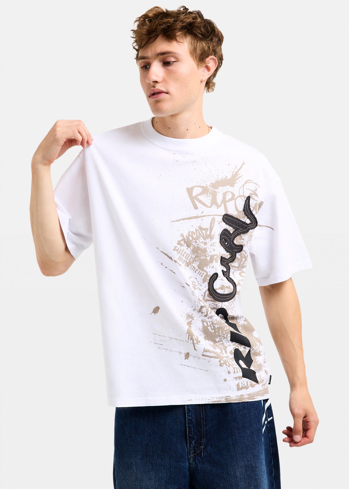 SMU - GRAPHIC TEE WHITE