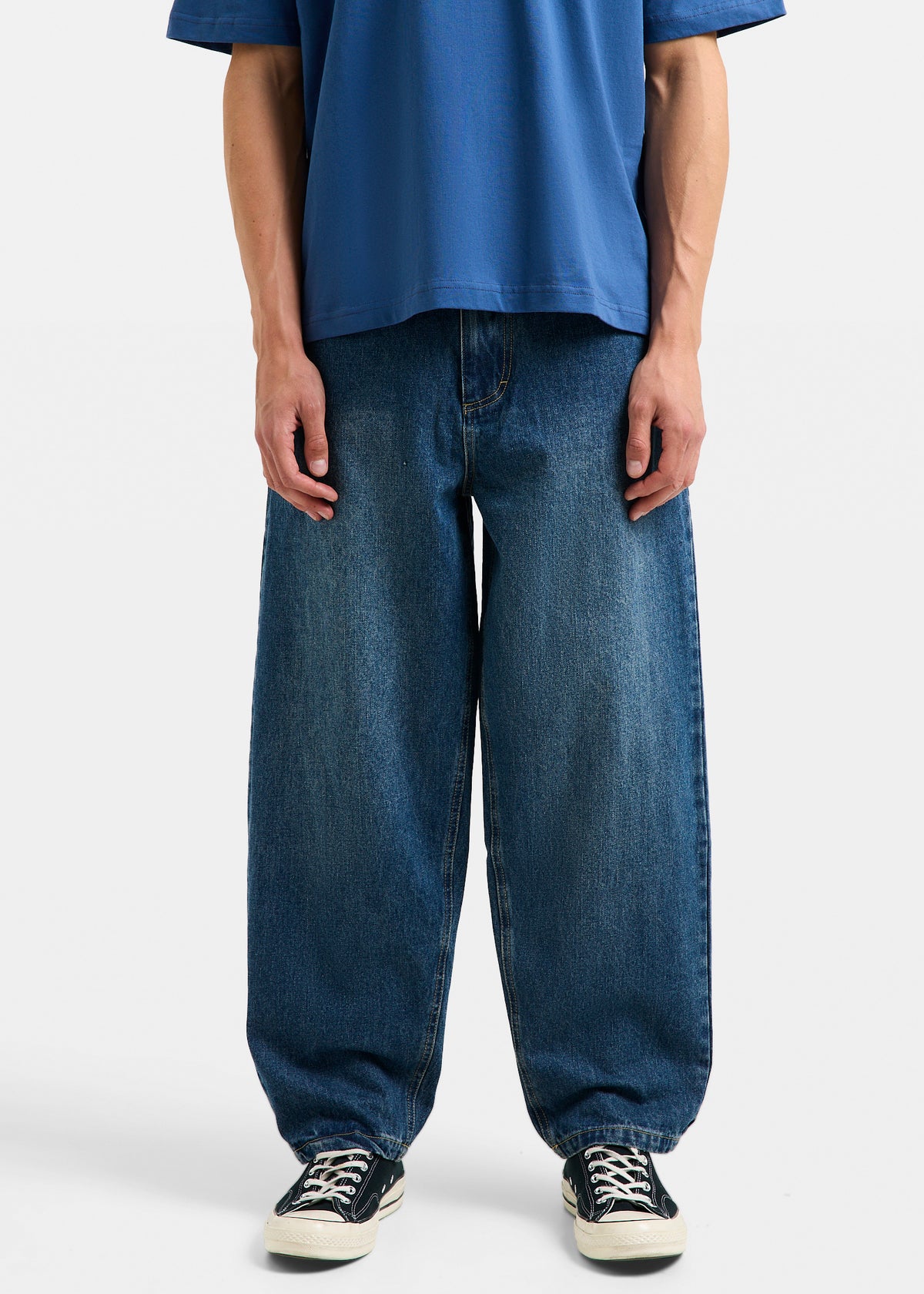 Wide Boy Denim Jeans SLUB GARAGE BLUE