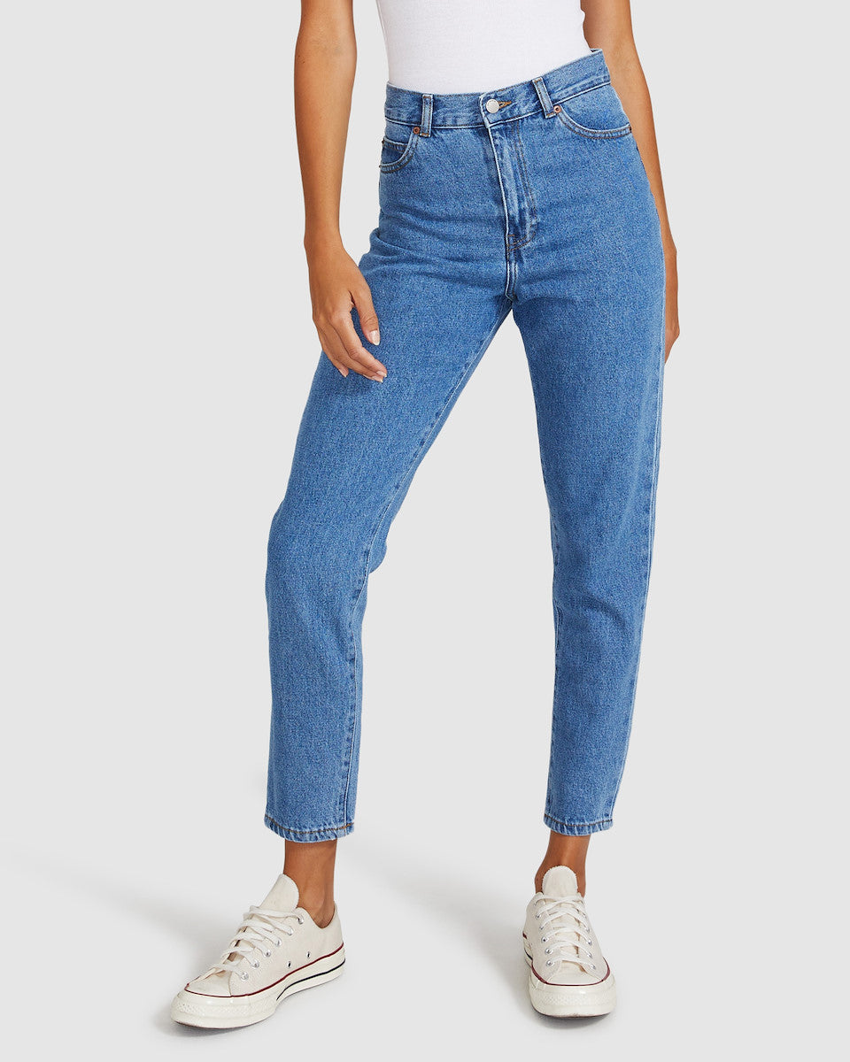 Nora Retro Denim Jeans DENIM