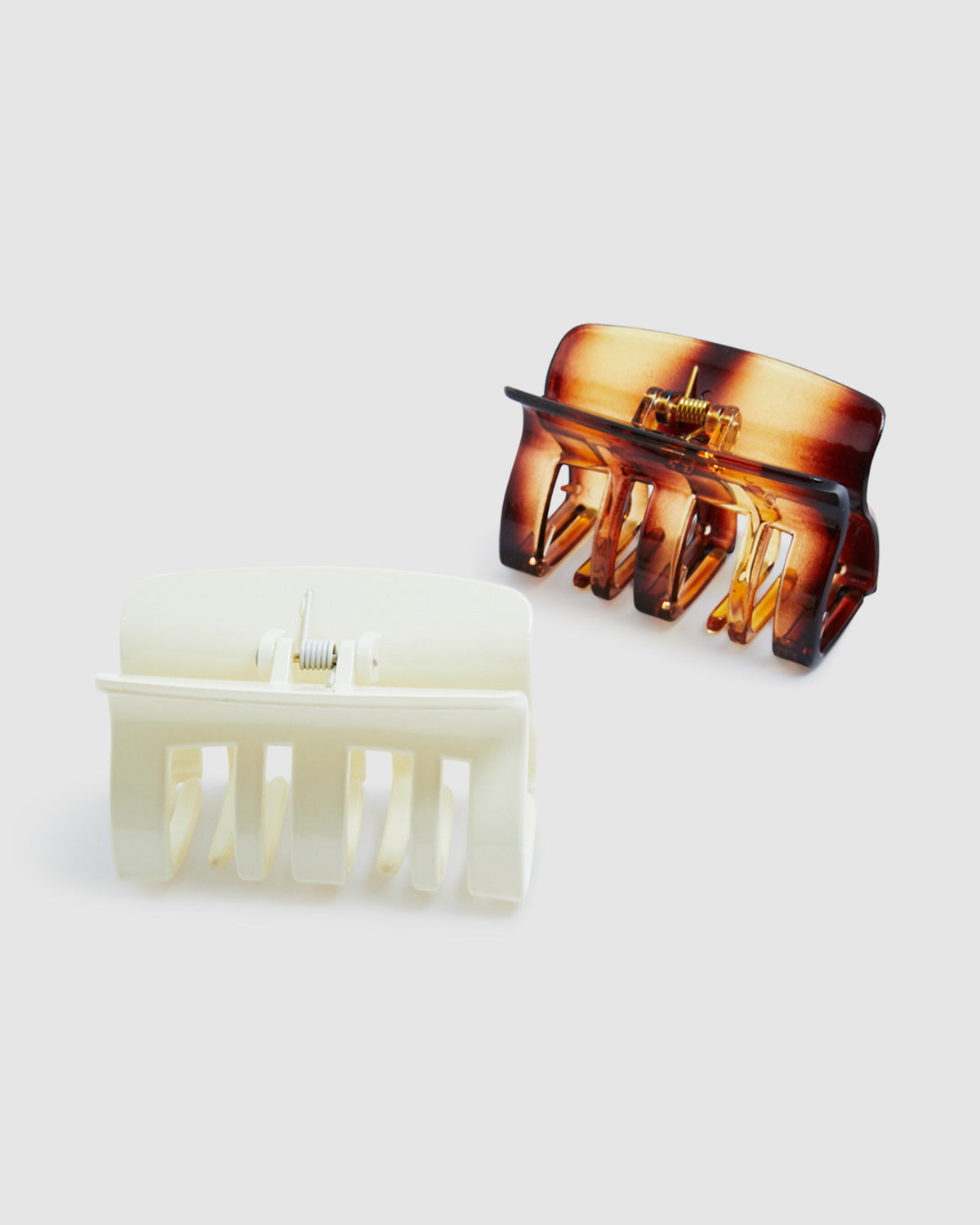 Rectangle Claw Clips 2 Pack ASSORTED