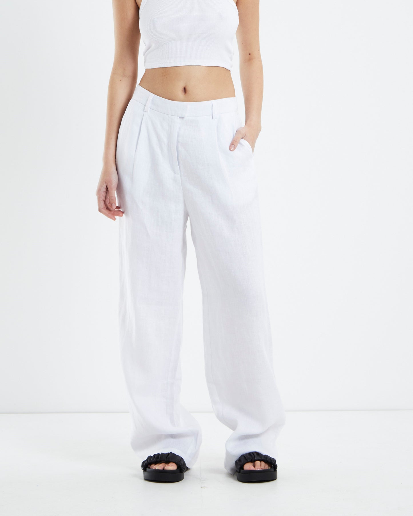 Jaylah Len Slouch Trousers