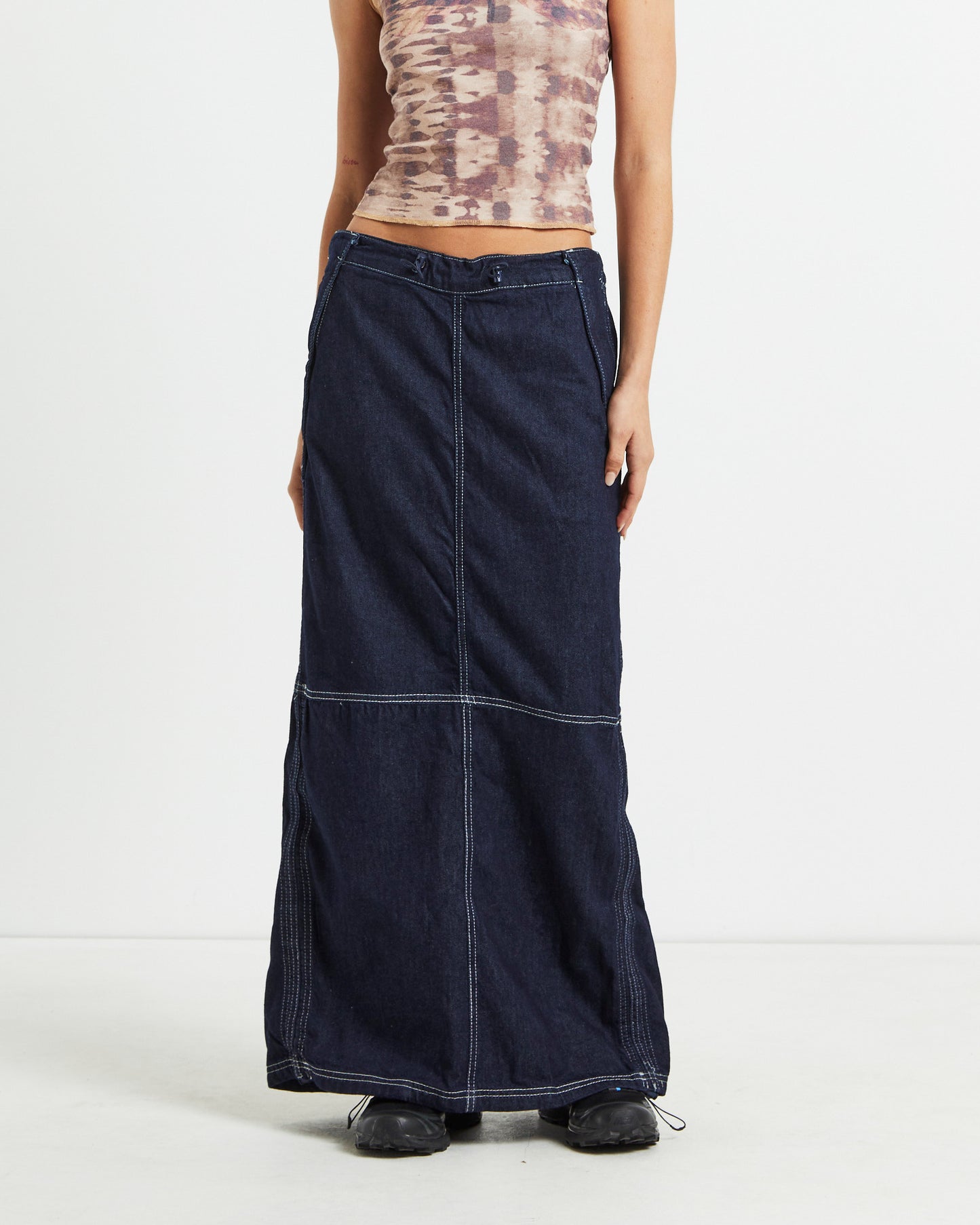 BDG Baggy Denim Maxi Skirt