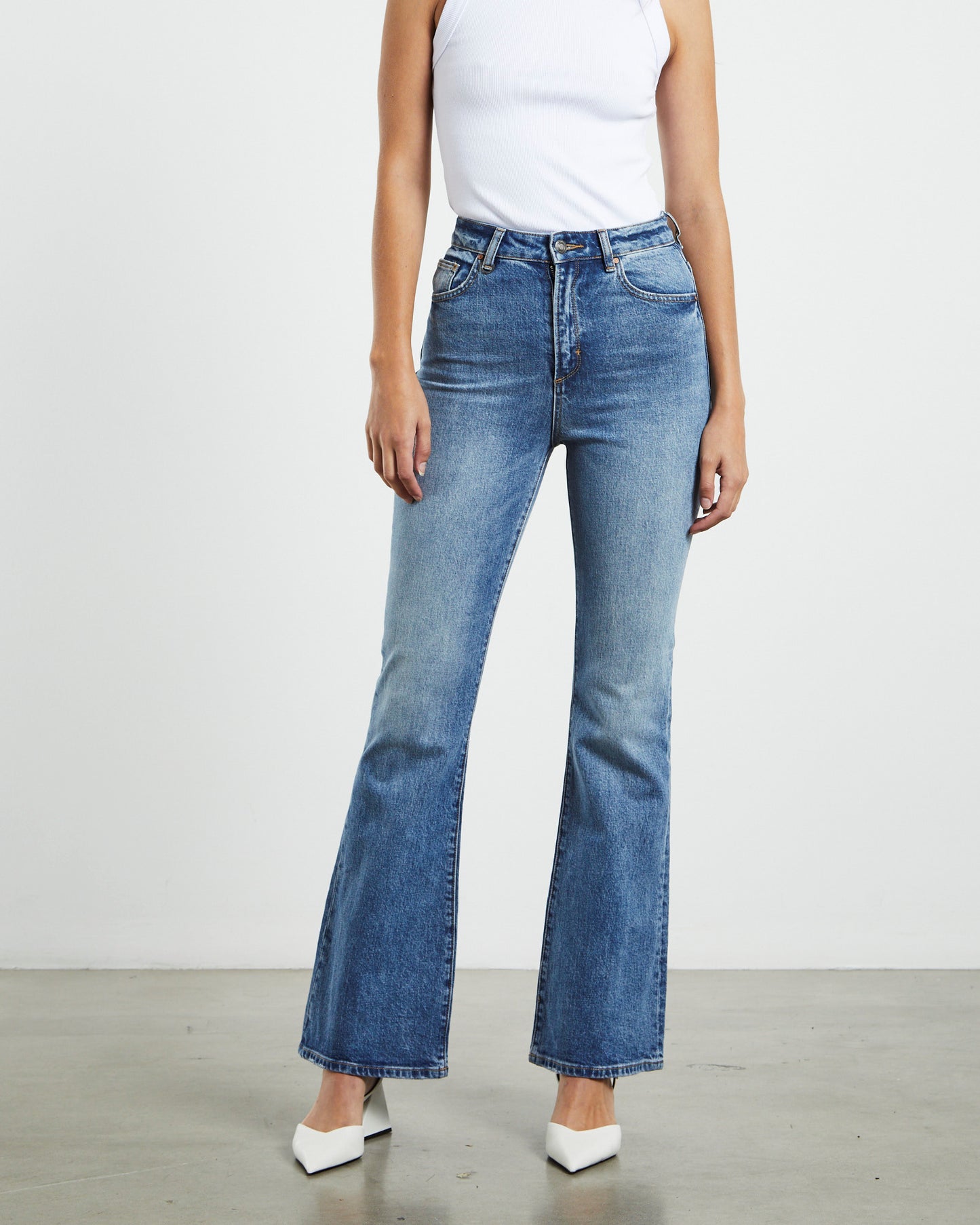 Debbie Bootcut Jeans Atmosphere Blue