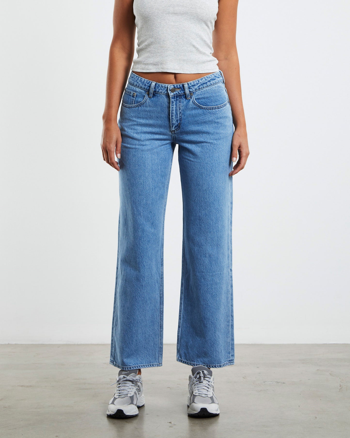Y2K Low Baggy Jeans Hemporium Blue