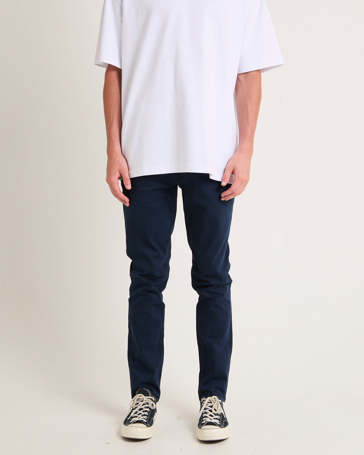 Ray Tapered Slim Denim Jeans NORDIC BLU