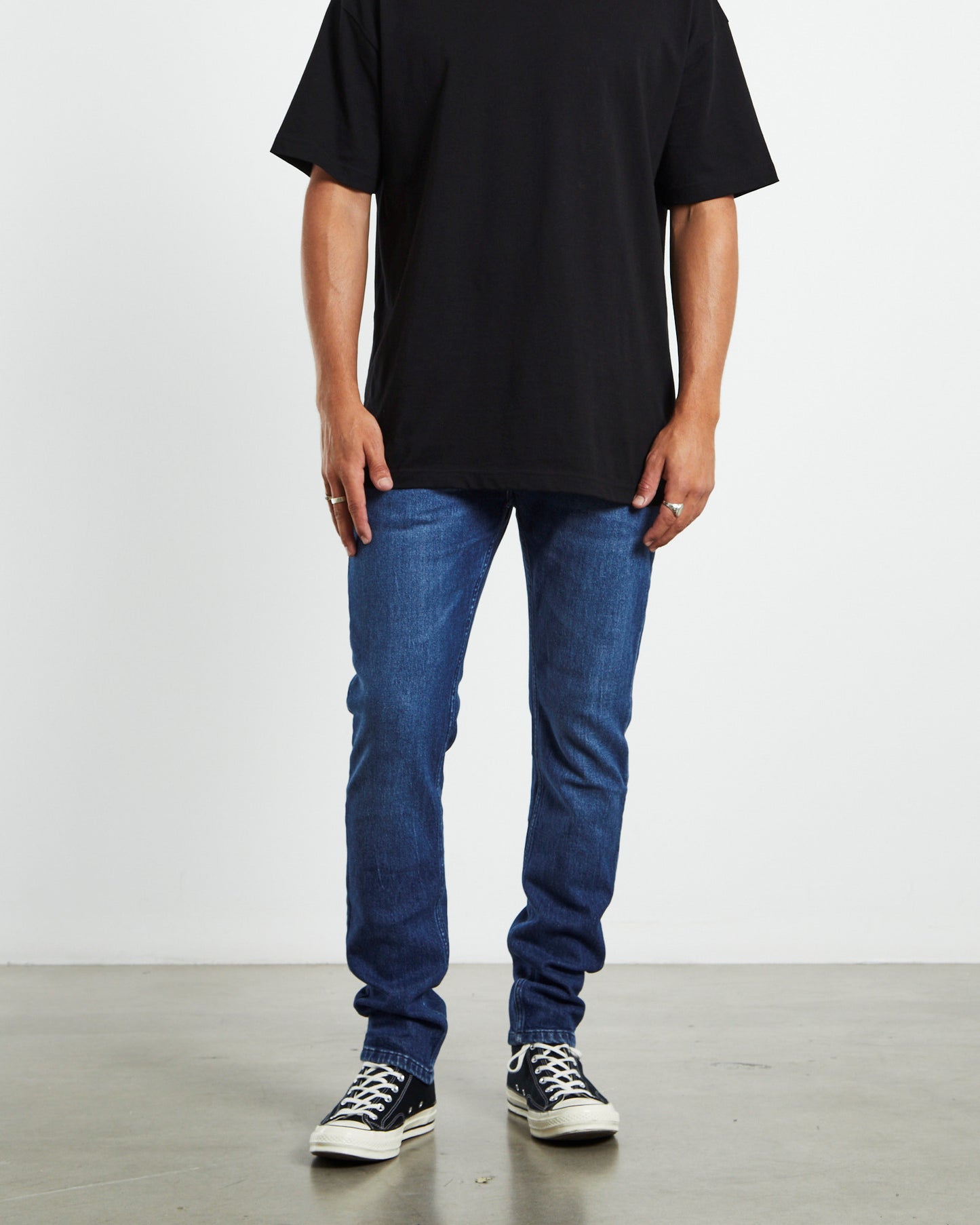Tim Slim Denim Jeans Organic Worn