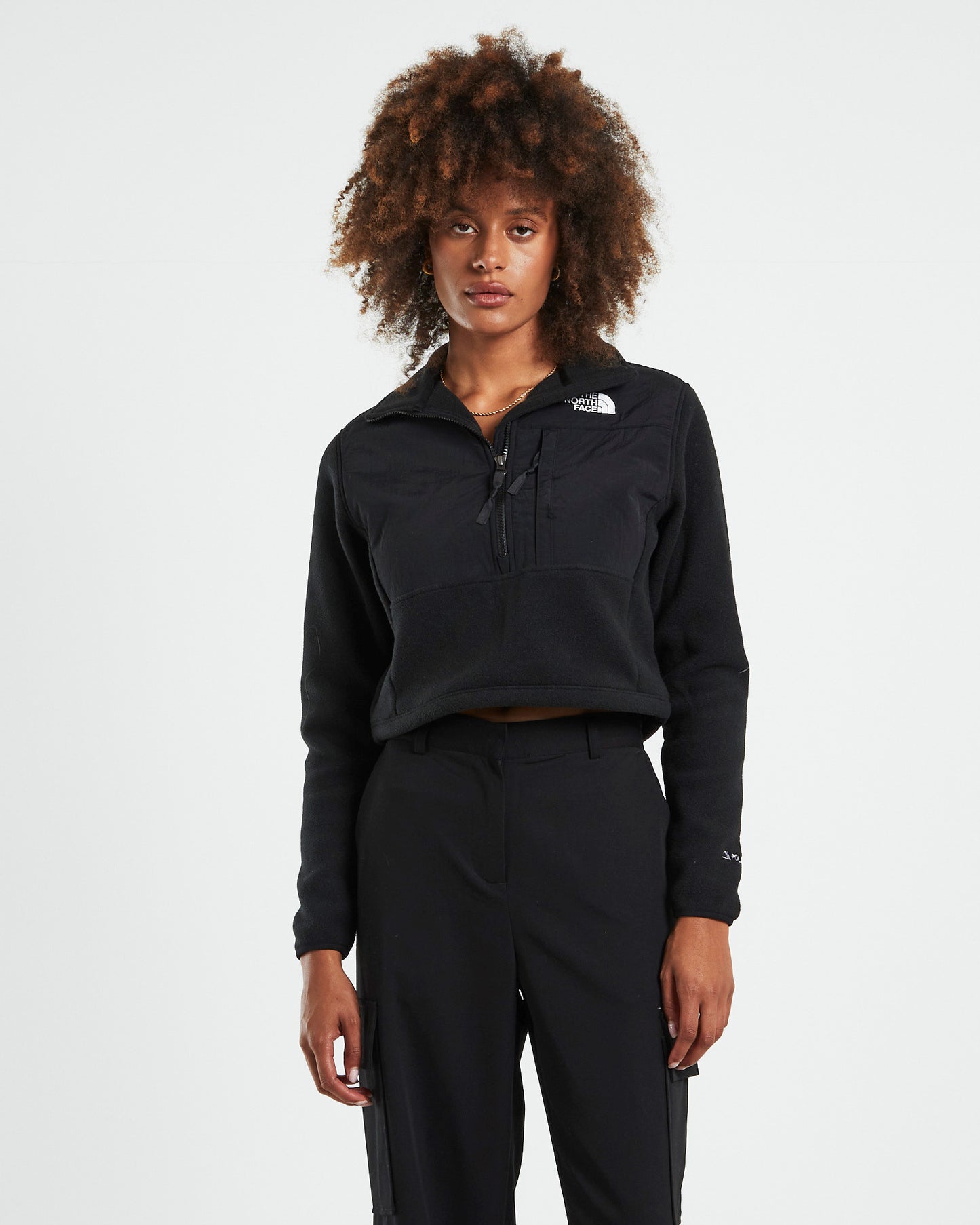 Denali Crop Jumper Black