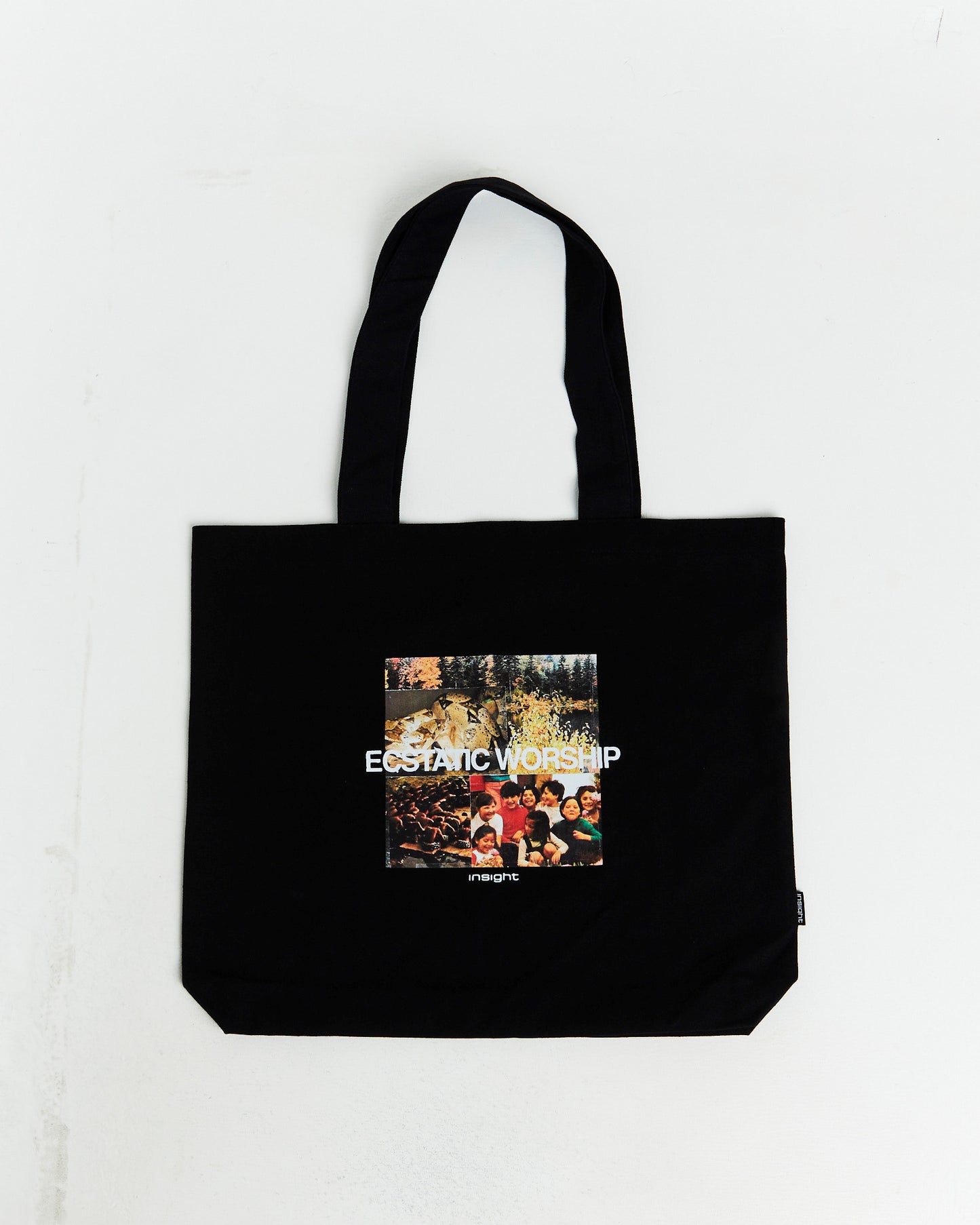 Elastic Worship Tote Bag Black
