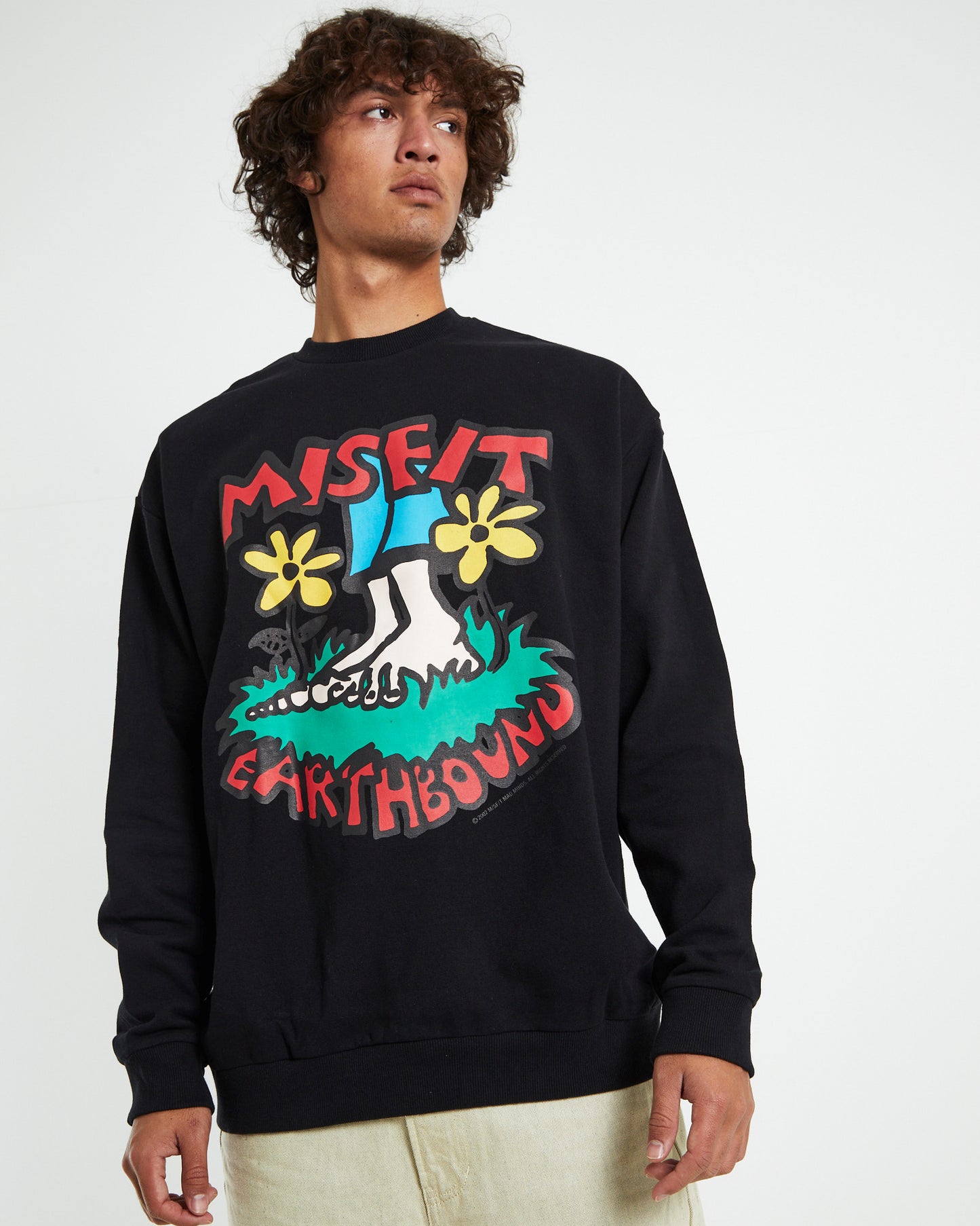 Era De Plant 50/50 Crew Neck Pigment Black